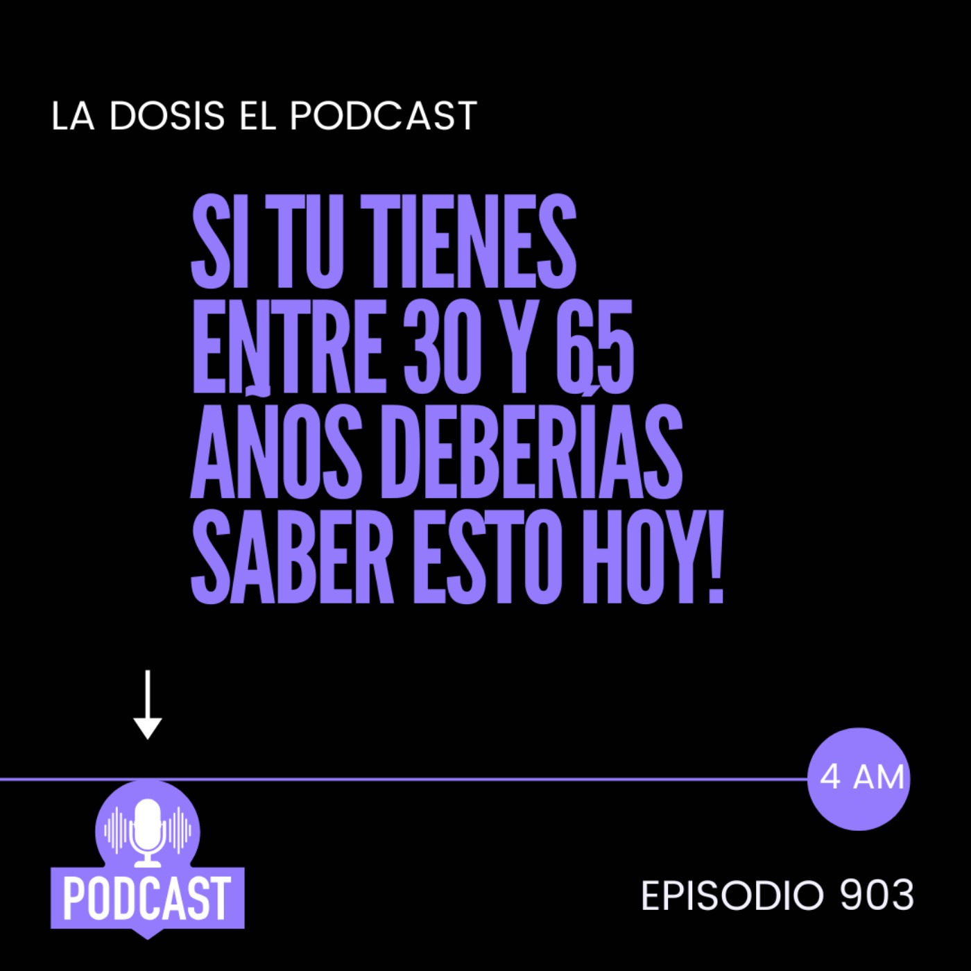 Si tu tienes entre 30 y 65 años deberías saber esto HOY!