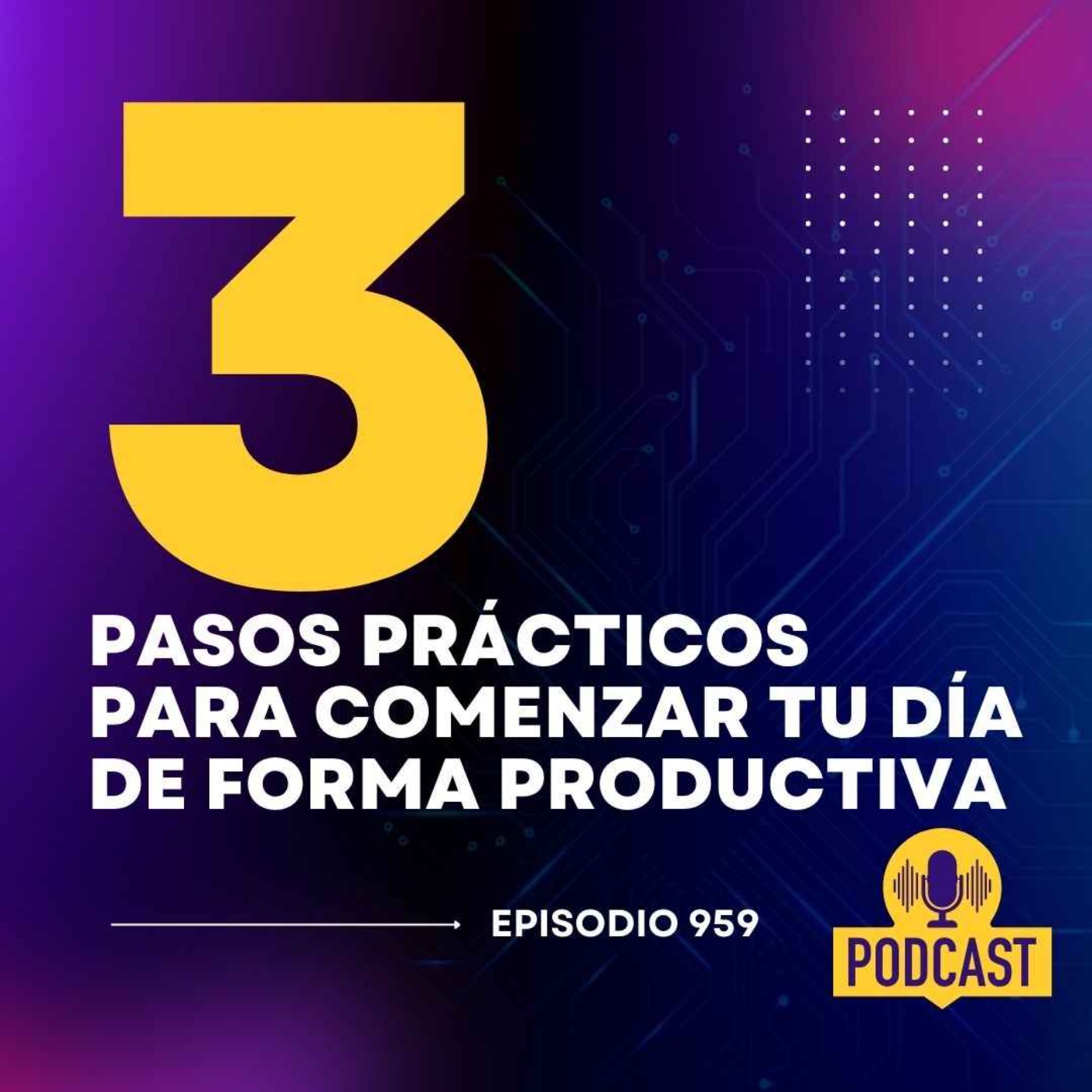 Estos son los 3 pasos prácticos para comenzar tu día de forma Productiva