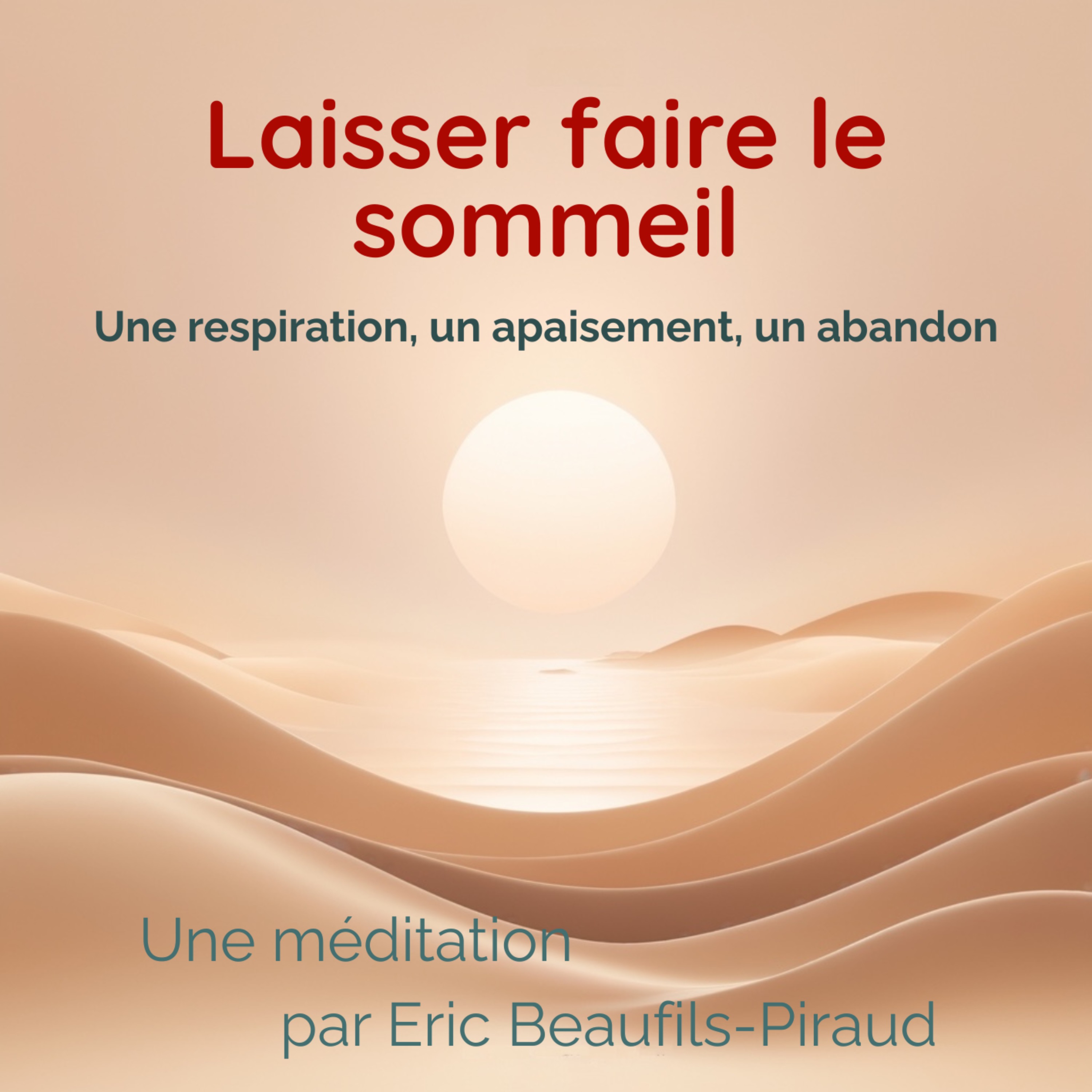 Laisser faire le sommeil