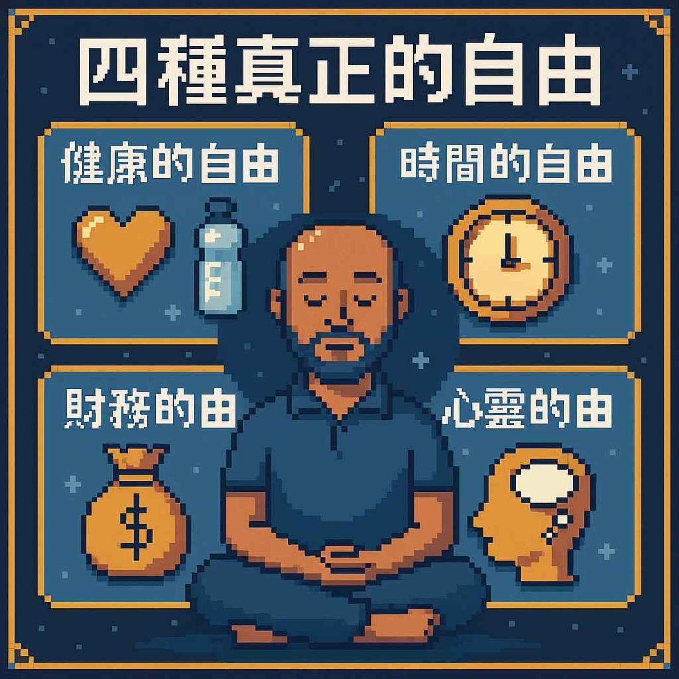 自由不是錢多，是掌控這4件事｜納瓦爾的自由哲學