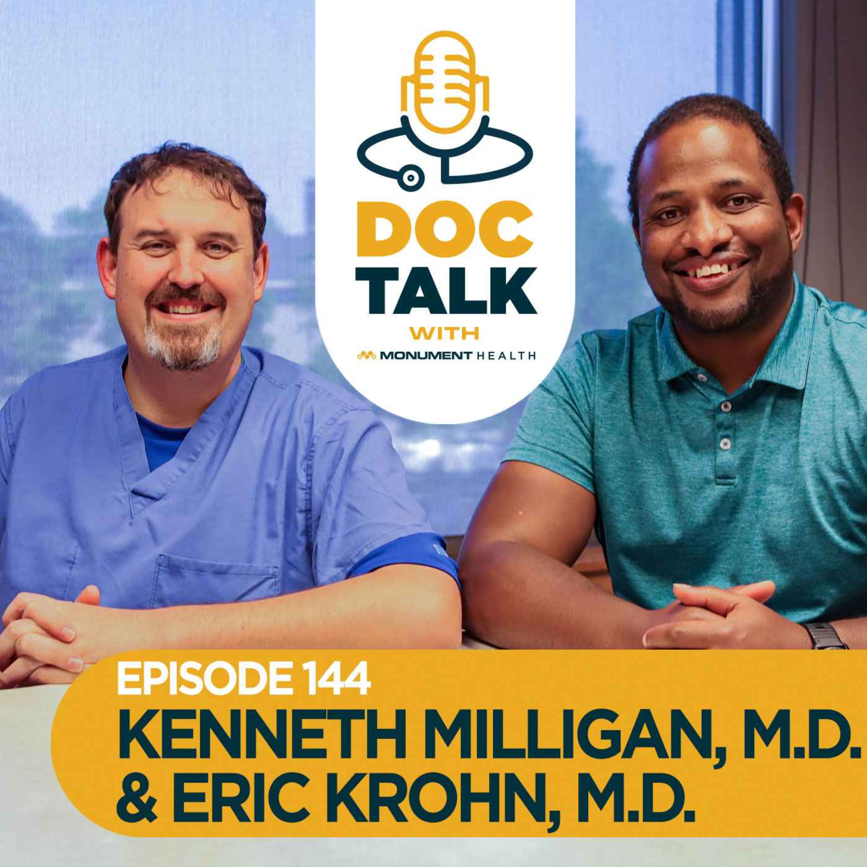 Episode 144: The Hip Preservation Institute with Kenneth Milligan, M.D., Orthopedic Surgeon, and Eric Krohn, D.O., Pediatric Orthopedic Surgeon