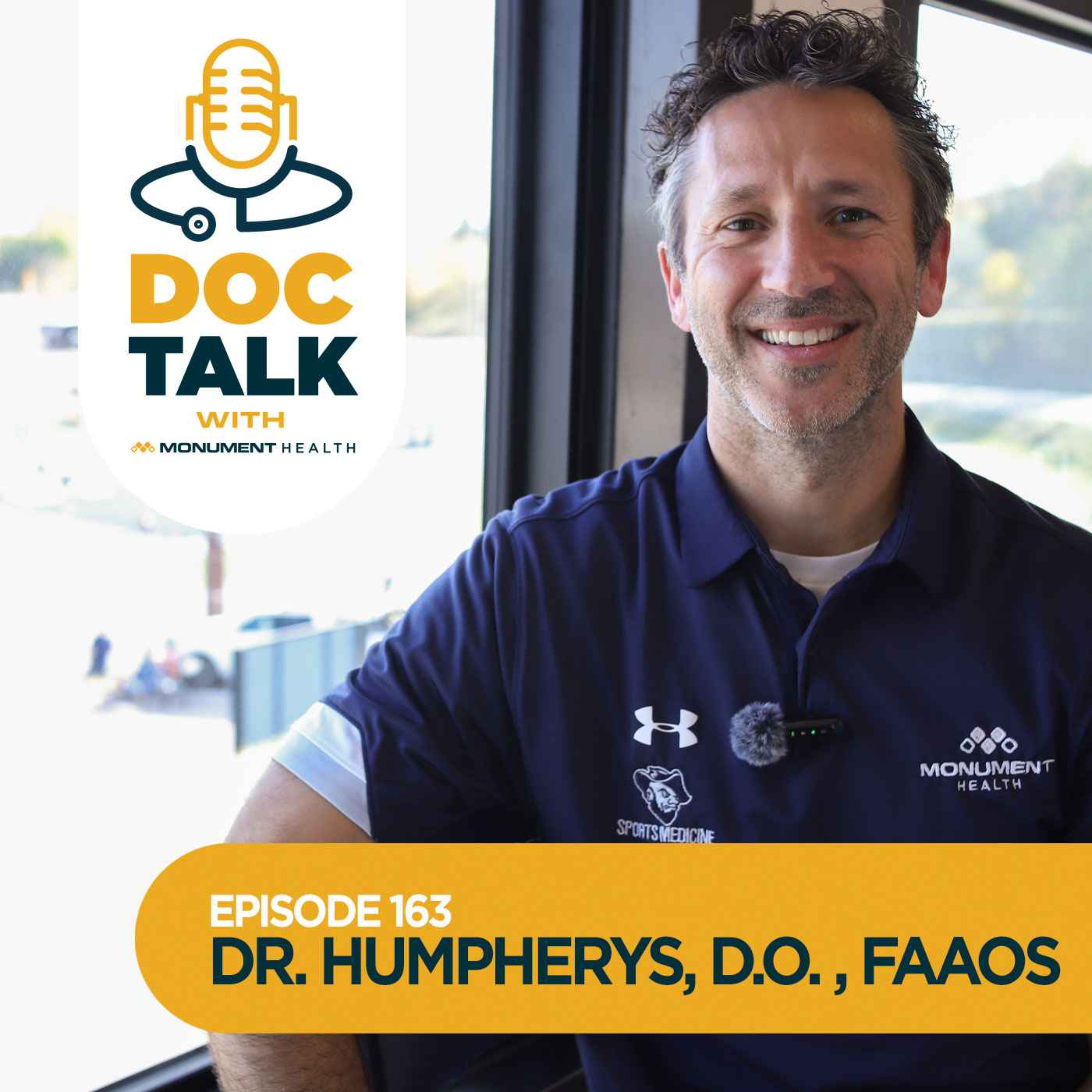 Episode 163: Keeping Athletes in the Game with Joseph Humpherys, D.O., FAAOS episode artwork