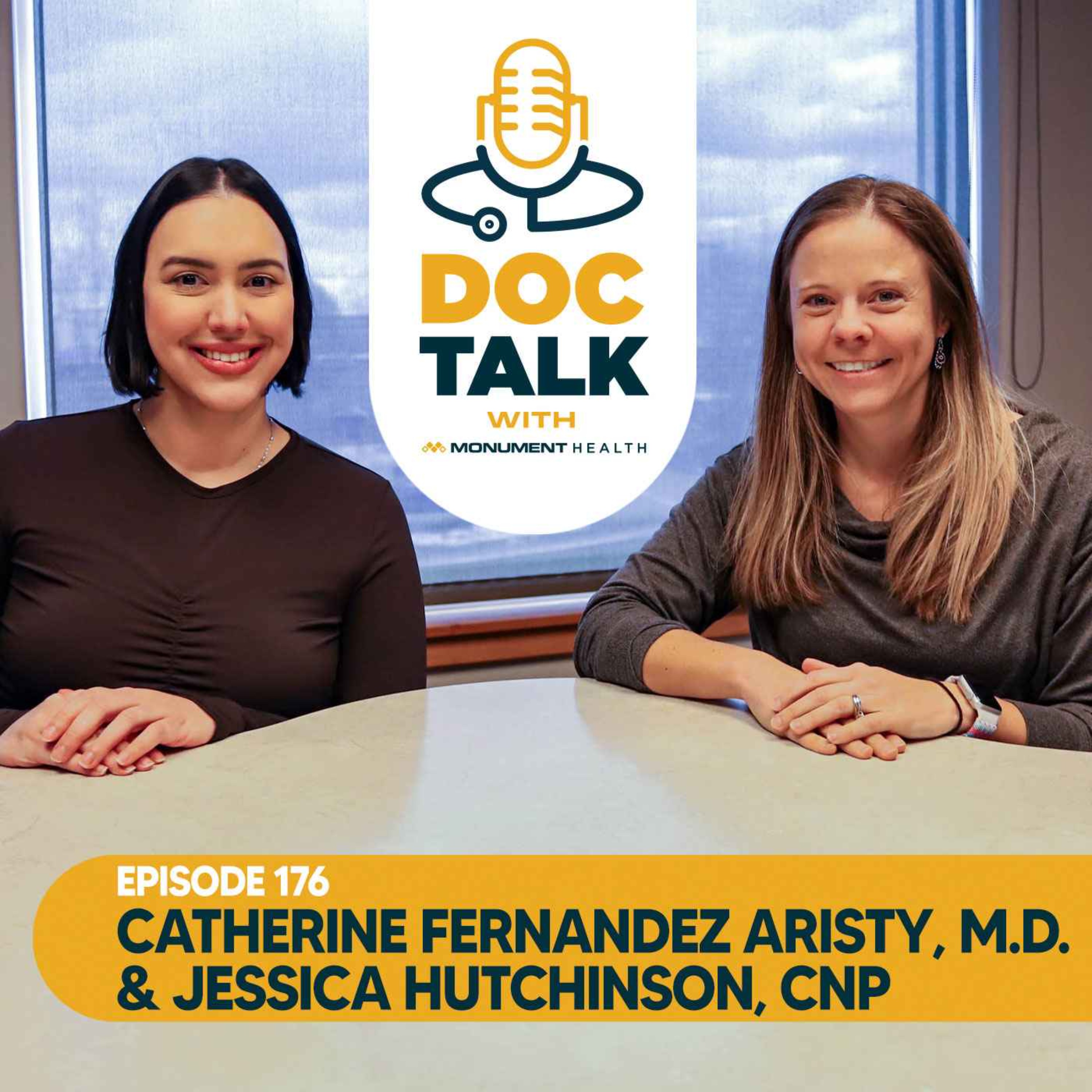 Episode 176:  Restless Leg Syndrome with Catherine Fernandez Aristy, M.D., and Jessica Hutchinson, CNP episode artwork