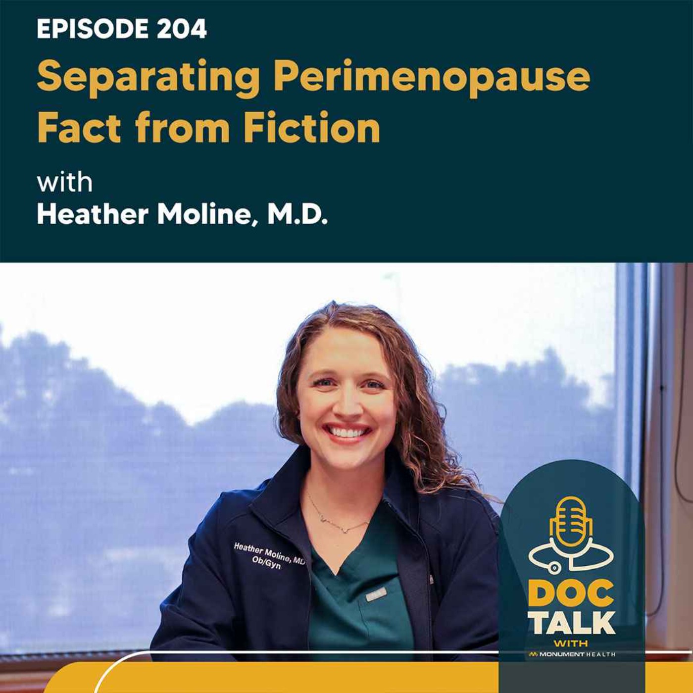 Episode 204:  Separating Perimenopause Fact from Fiction with Heather Moline, M.D. episode artwork