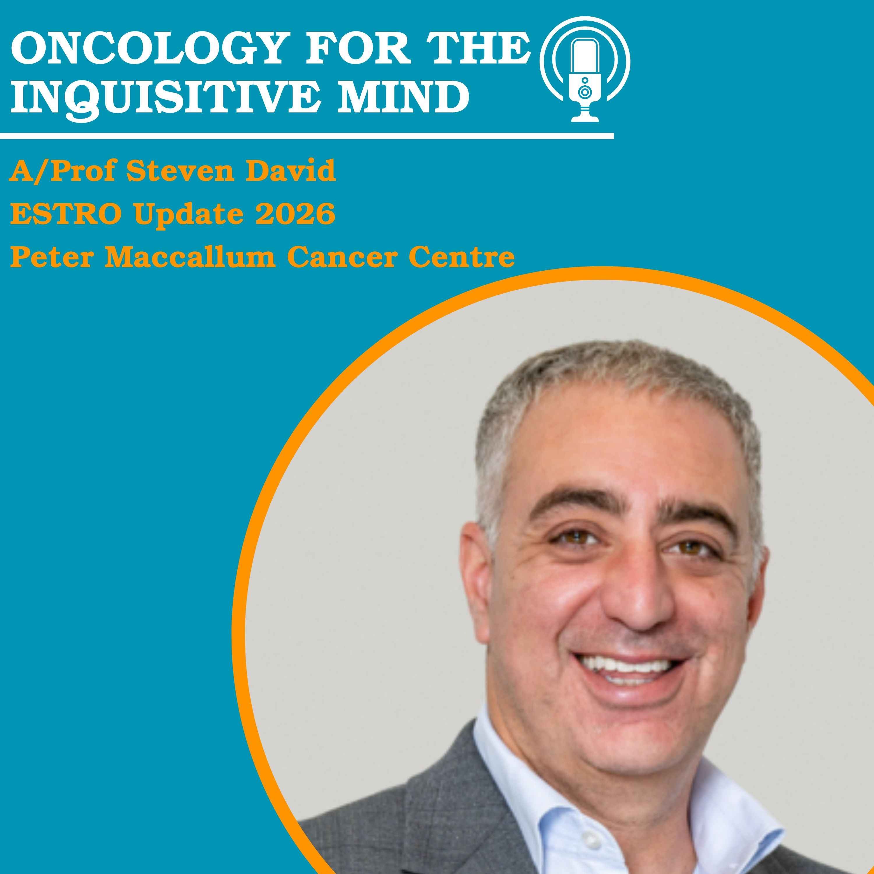 205. ESTRO update with A/Prof Steven David episode artwork