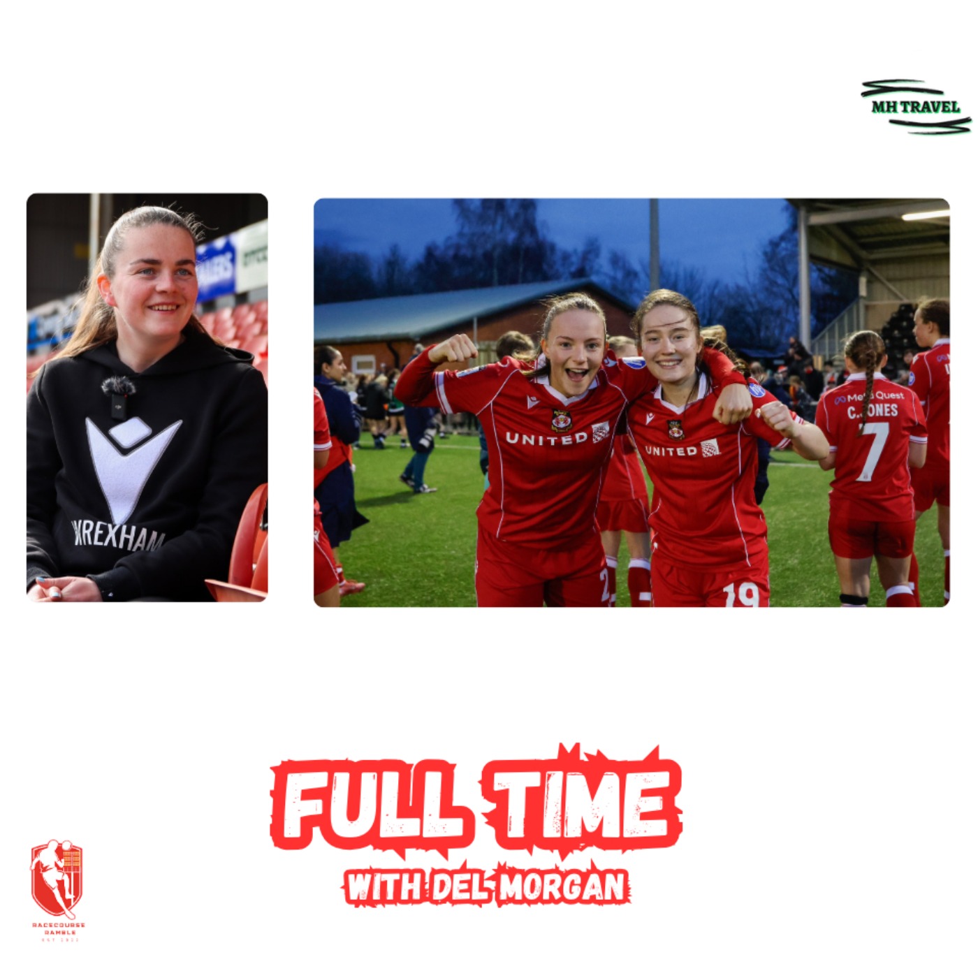 Wrexham AFC Women Scrape Past Aber (Again)  🎙️ Full Time with Del Morgan S1E7 episode artwork