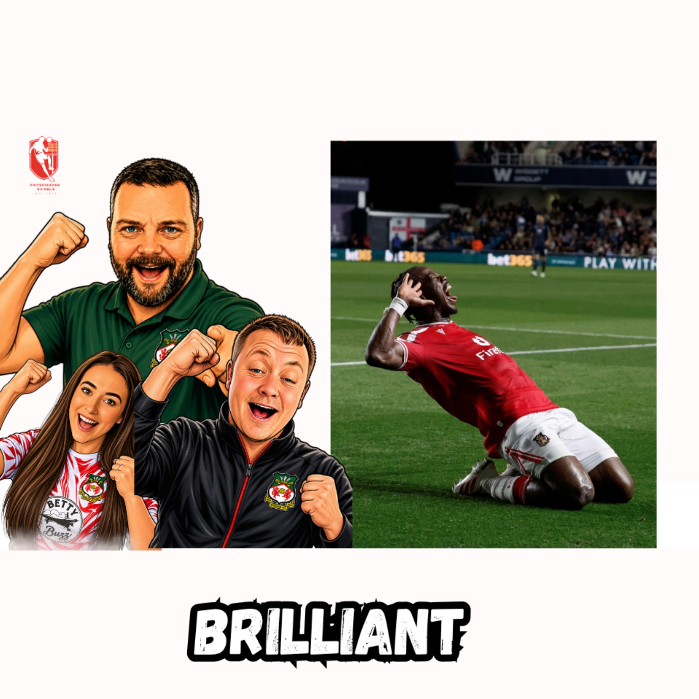 🎙️Wrexham v Millwall Reaction | Racecourse Ramble S5E6 episode artwork
