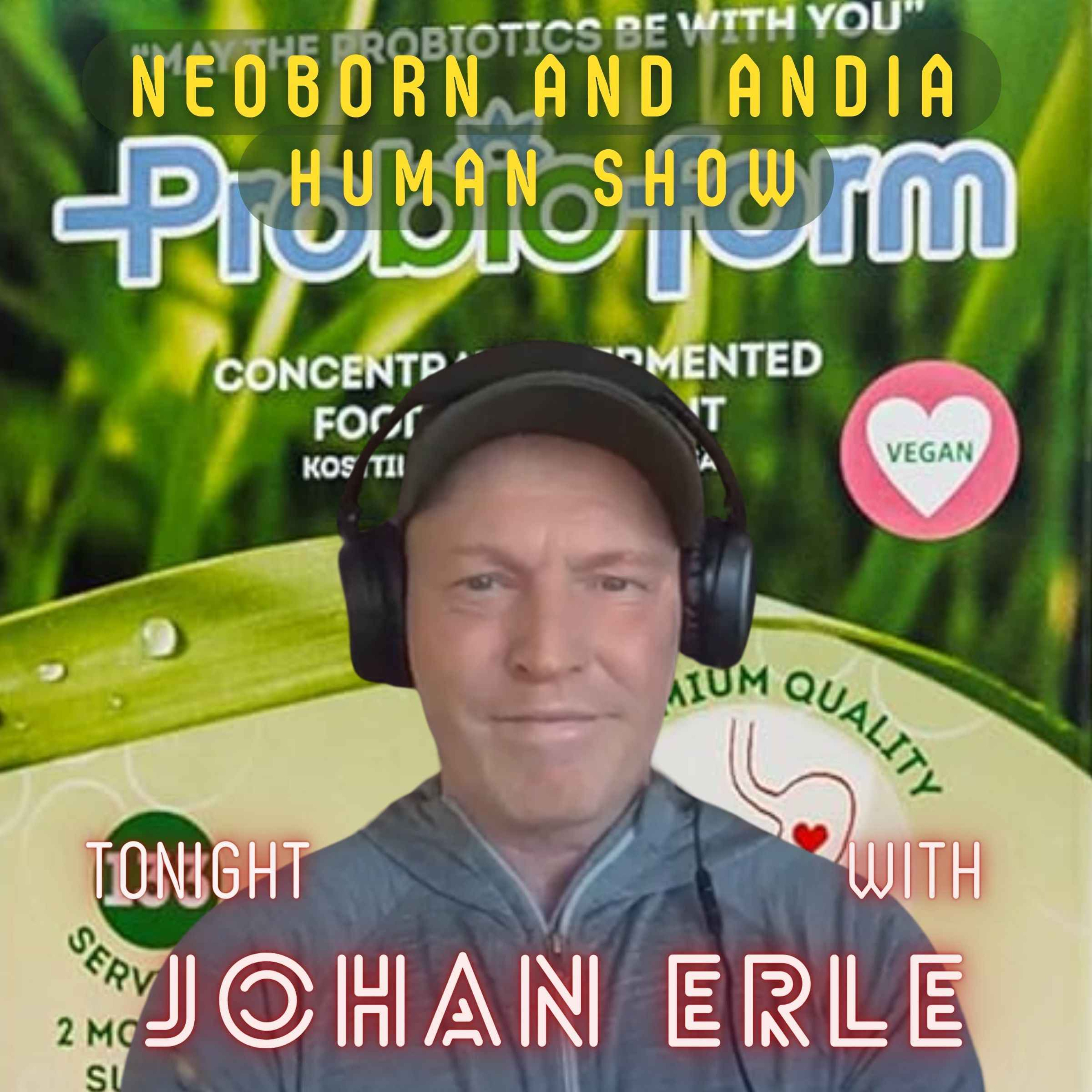 cover art for Tonight with Johan Erle