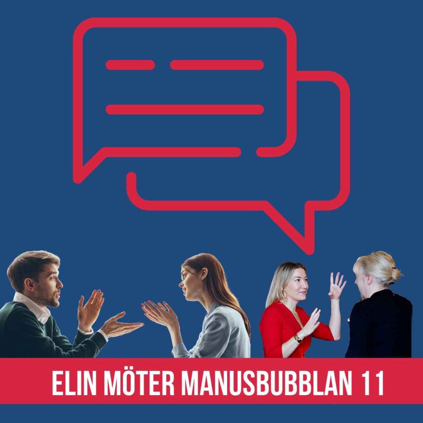 Elin möter Manusbubblan 11 episode artwork