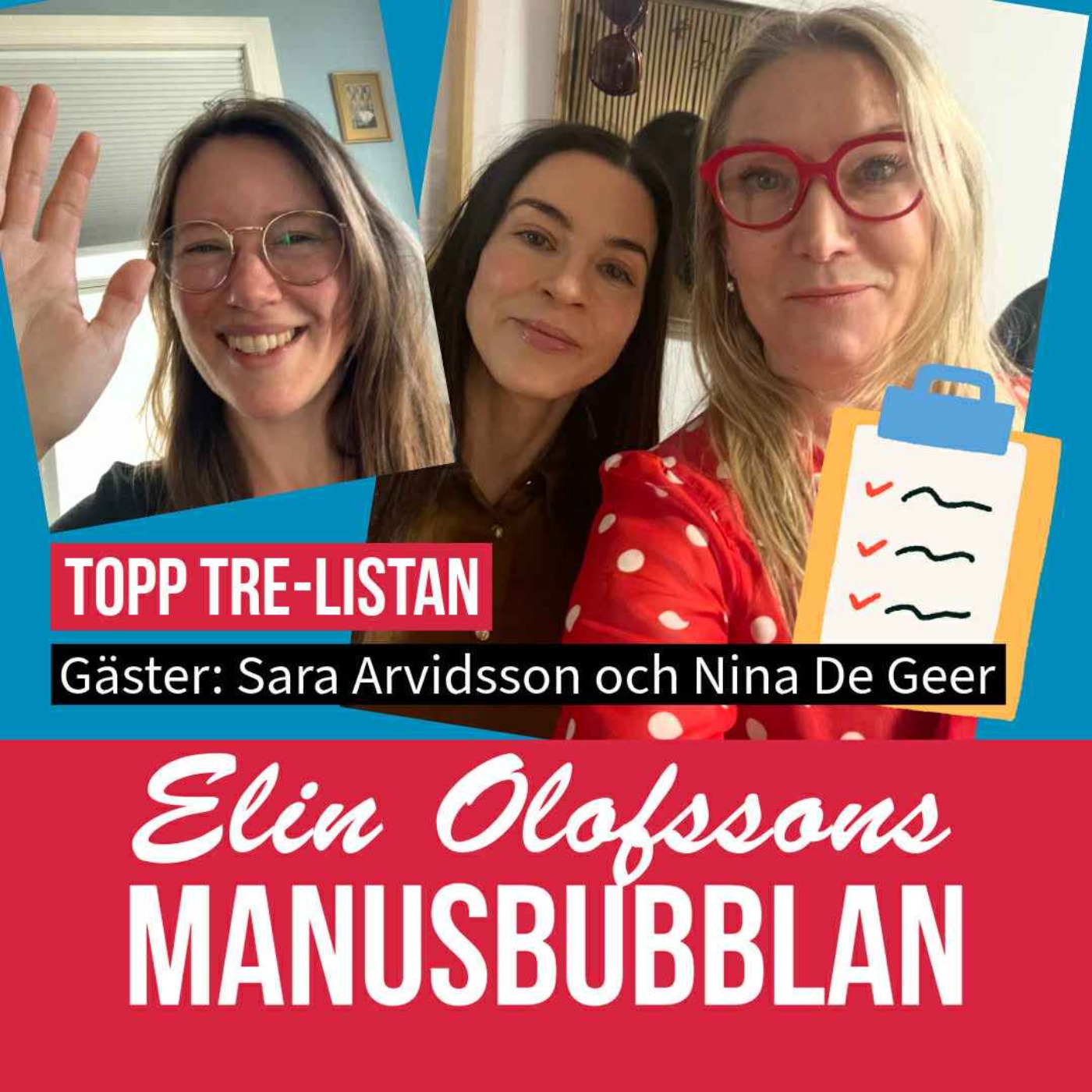 Topp Tre-listan med tempus och spännande skrivtips episode artwork