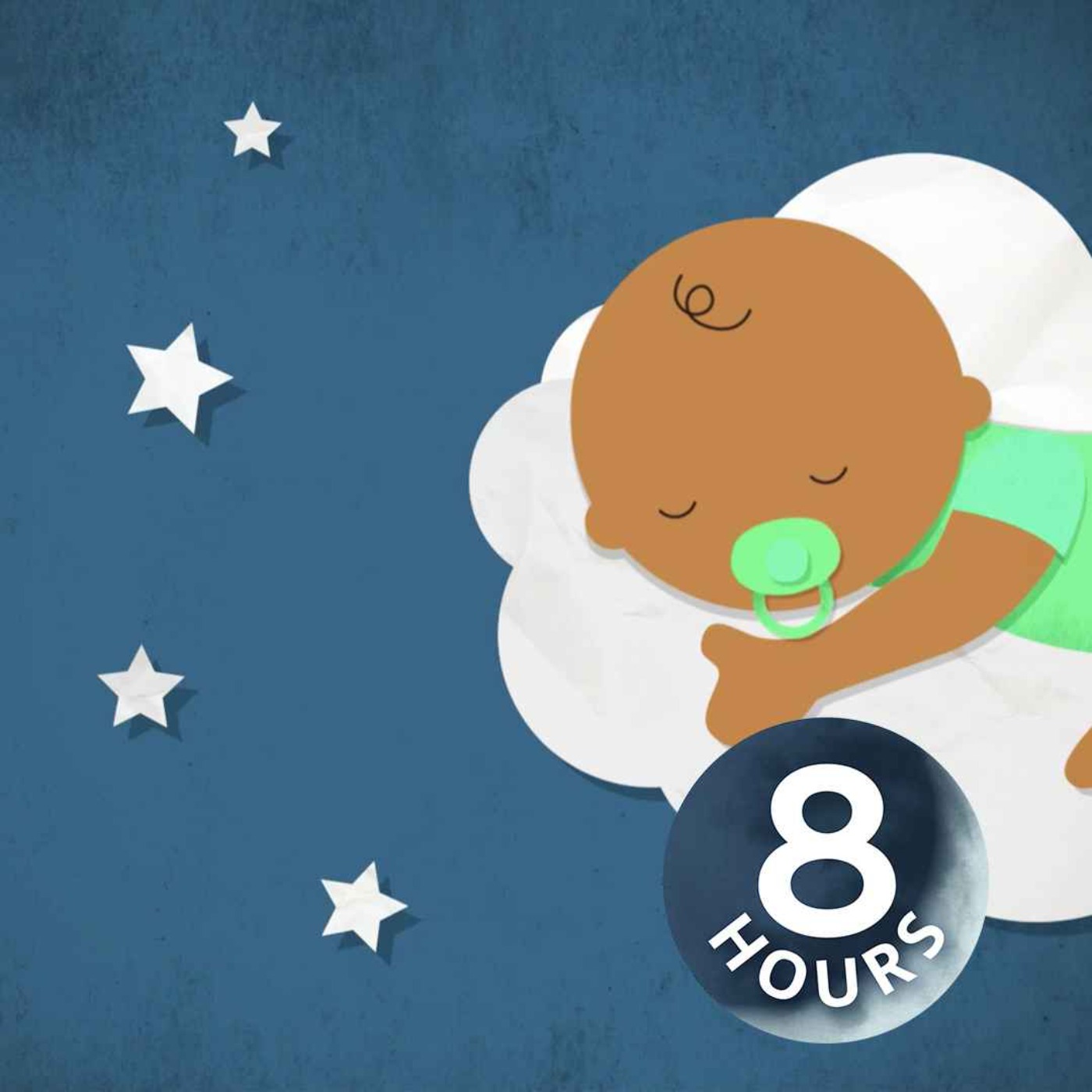 Ruido blanco para dormir a tu bebé | Ayuda a un bebé a conciliar el sueño y a seguir durmiendo (8 horas)