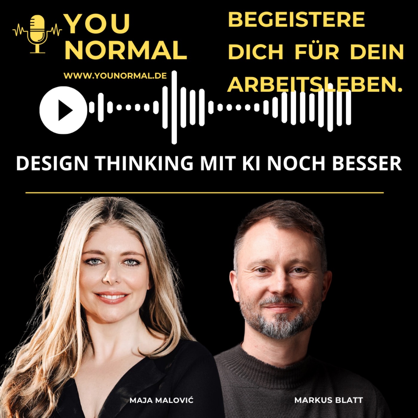 cover art for Design Thinking mit KI noch besser!