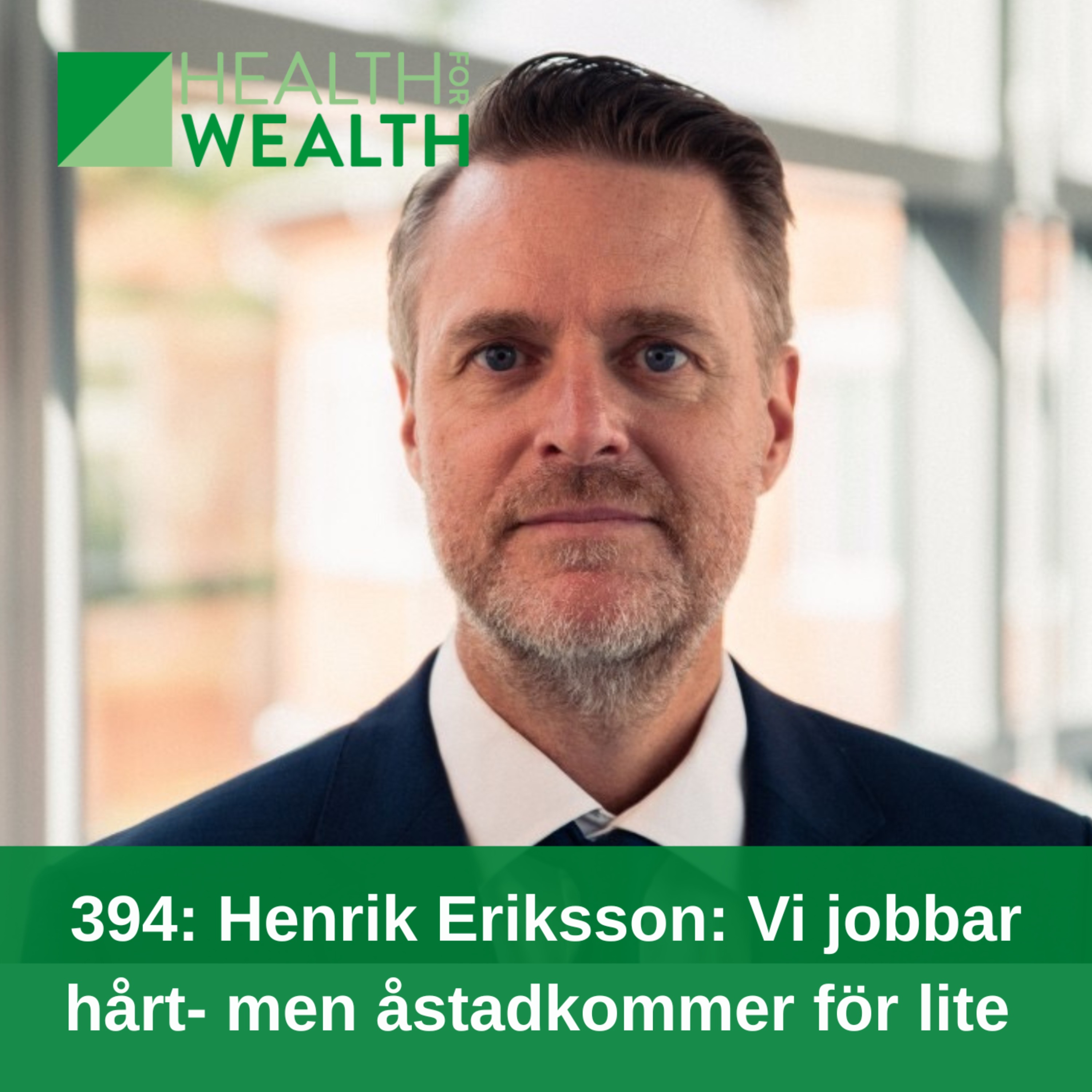 394: Henrik Eriksson: vi jobbar hårt men åstadkommer för lite