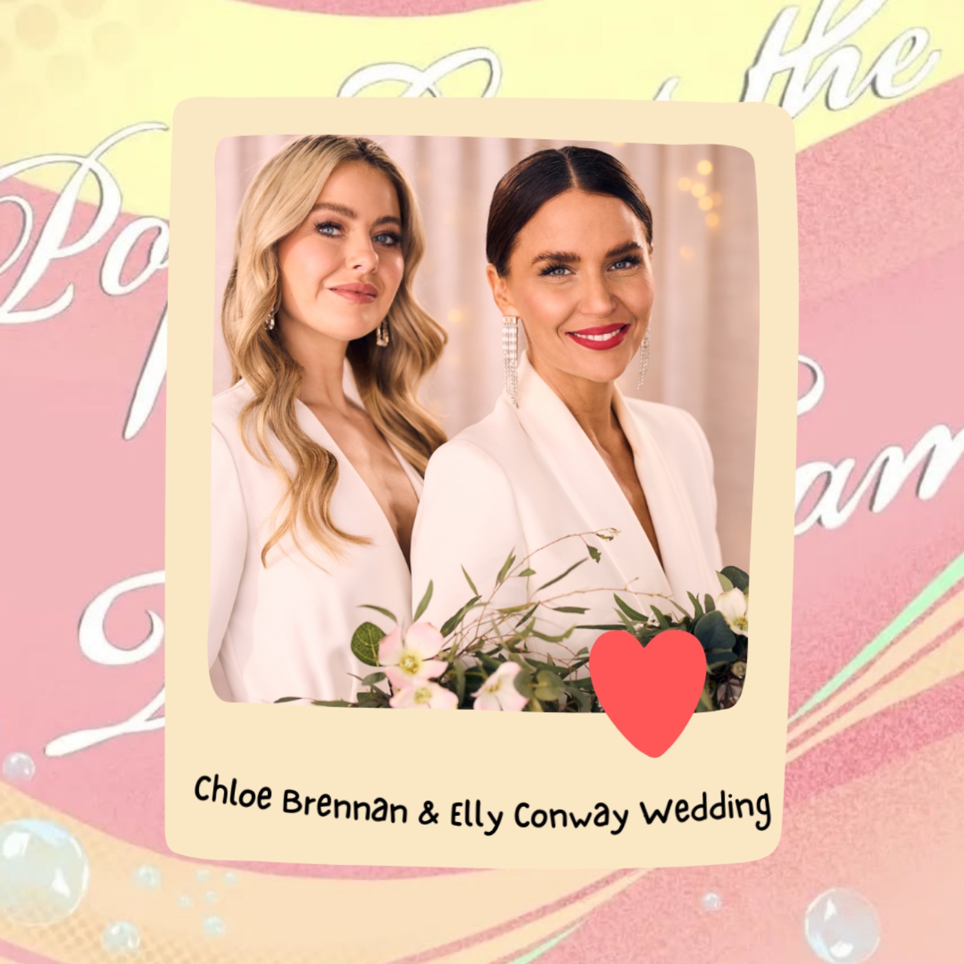 CHELLY  BONUS The Wedding - Chloe Brennan & Elly Conway Neighbours (The Shipping Cruise)