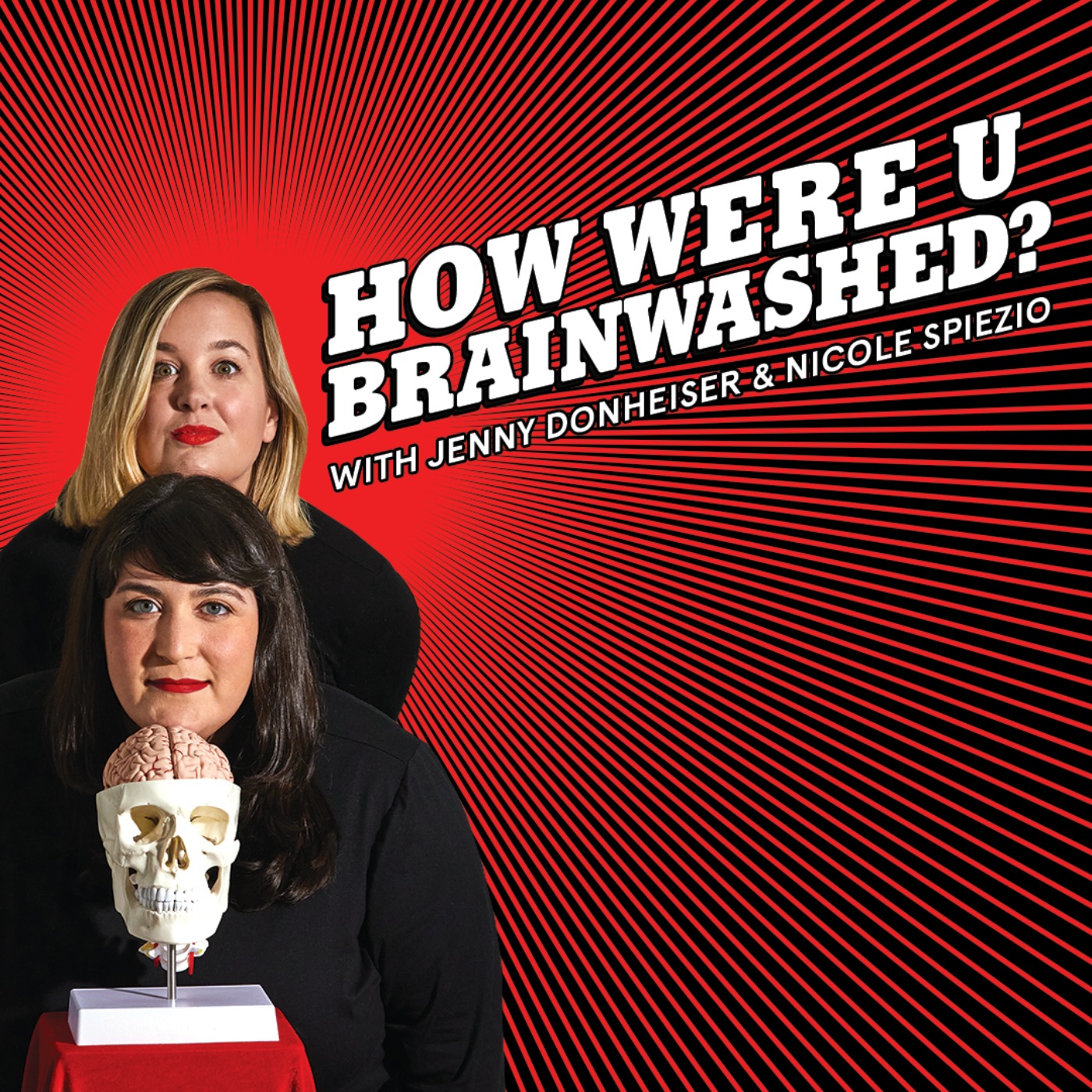 cover art for RE-RELEASE "How Were U Brainwashed LIVE" (w/ Jo Firestone)