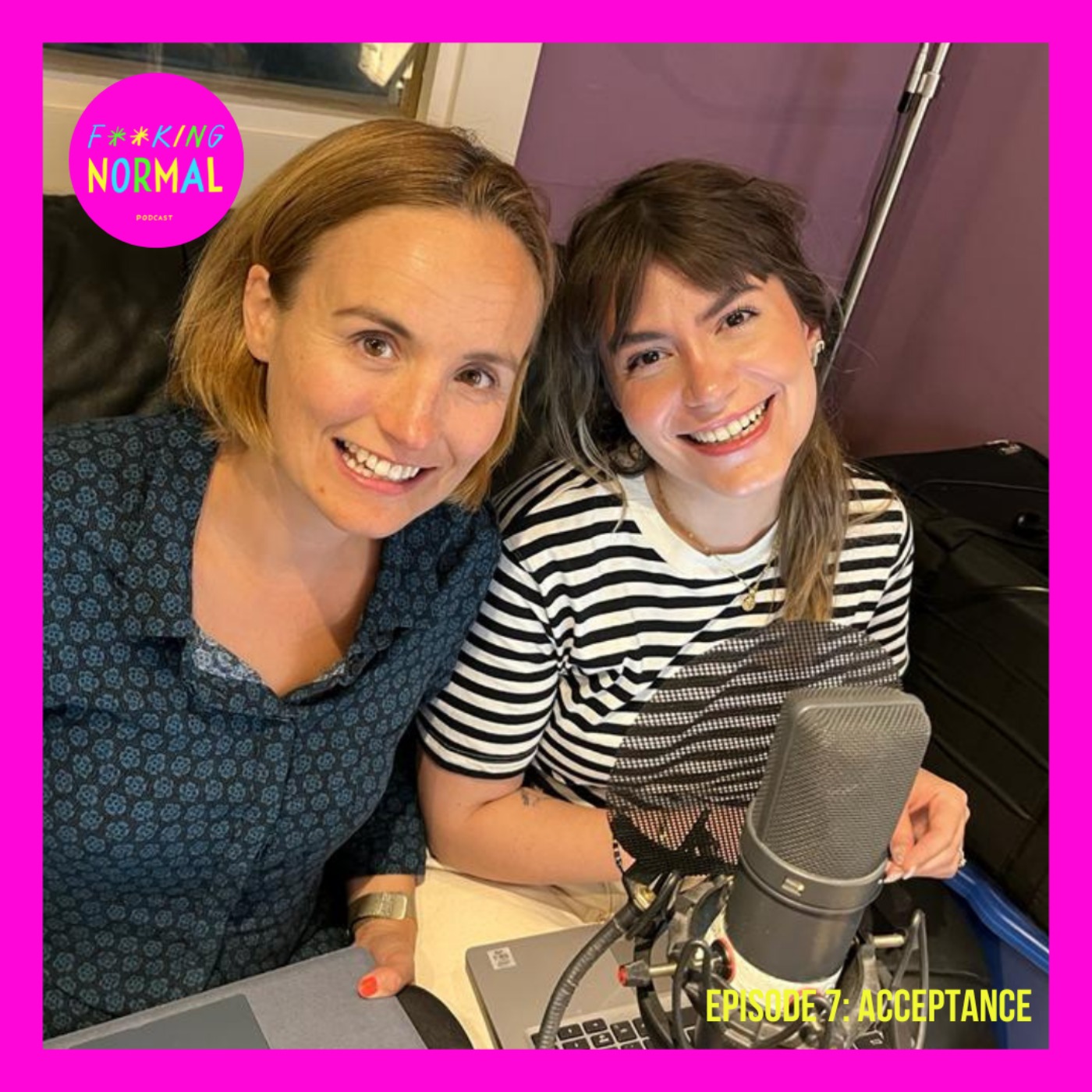 Ep 7: Acceptance with Rina and Lauren (turning the tables on our hosts!)
