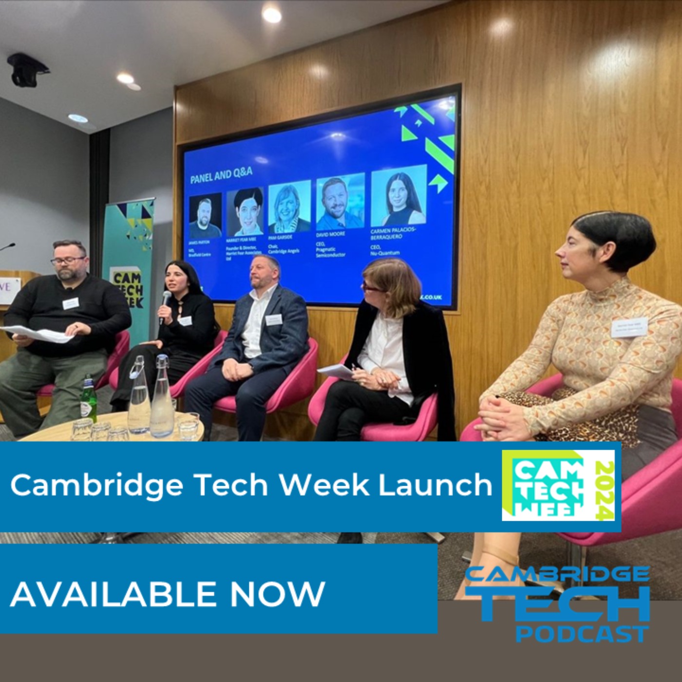 cover art for #CamTechWeek 2024 – the launch episode