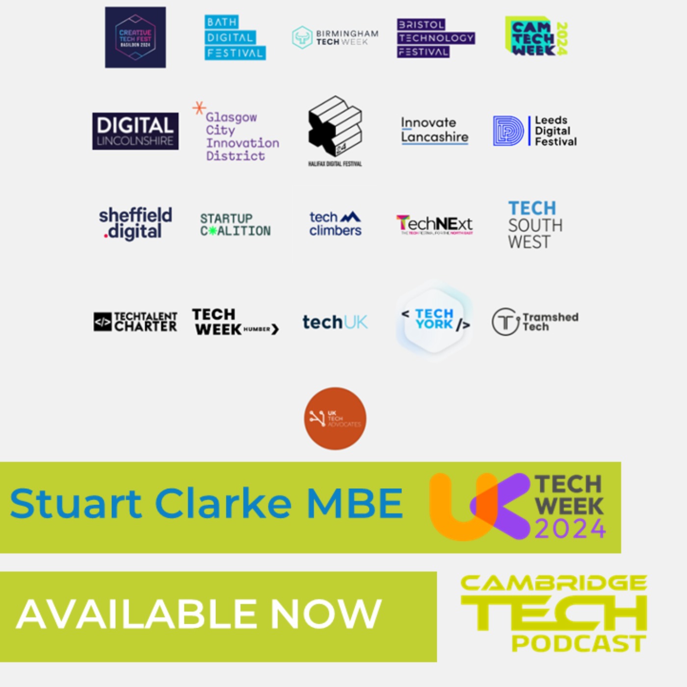 cover art for UK Tech Week launched with Stuart Clarke MBE