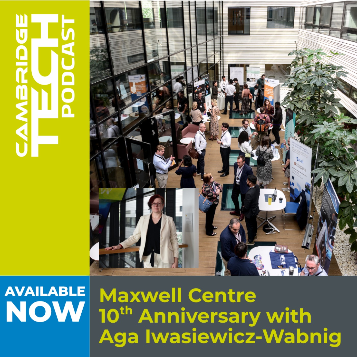 10 Years of the Maxwell Centre: Where Cambridge's Deep Tech Future Is Being Built episode artwork