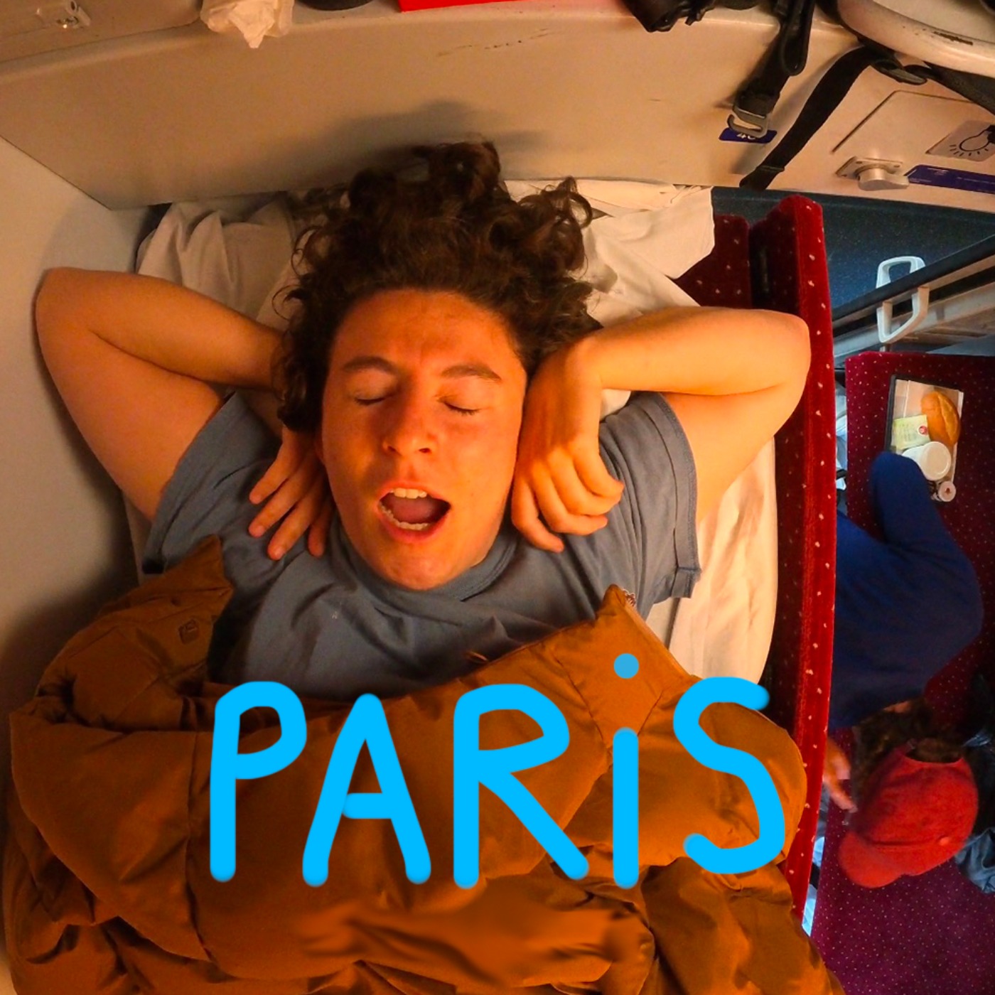 1 - Dans le train de nuit Paris - Berlin (grand départ!!)