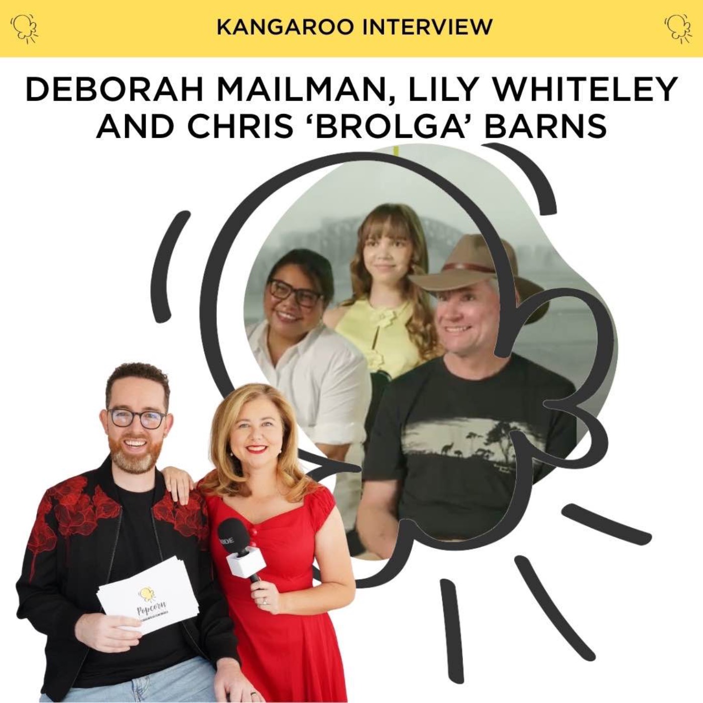 Deborah Mailman, Lily Whiteley, Chris 'Brolga' Barns on Kangaroo: family, belonging and real joeys