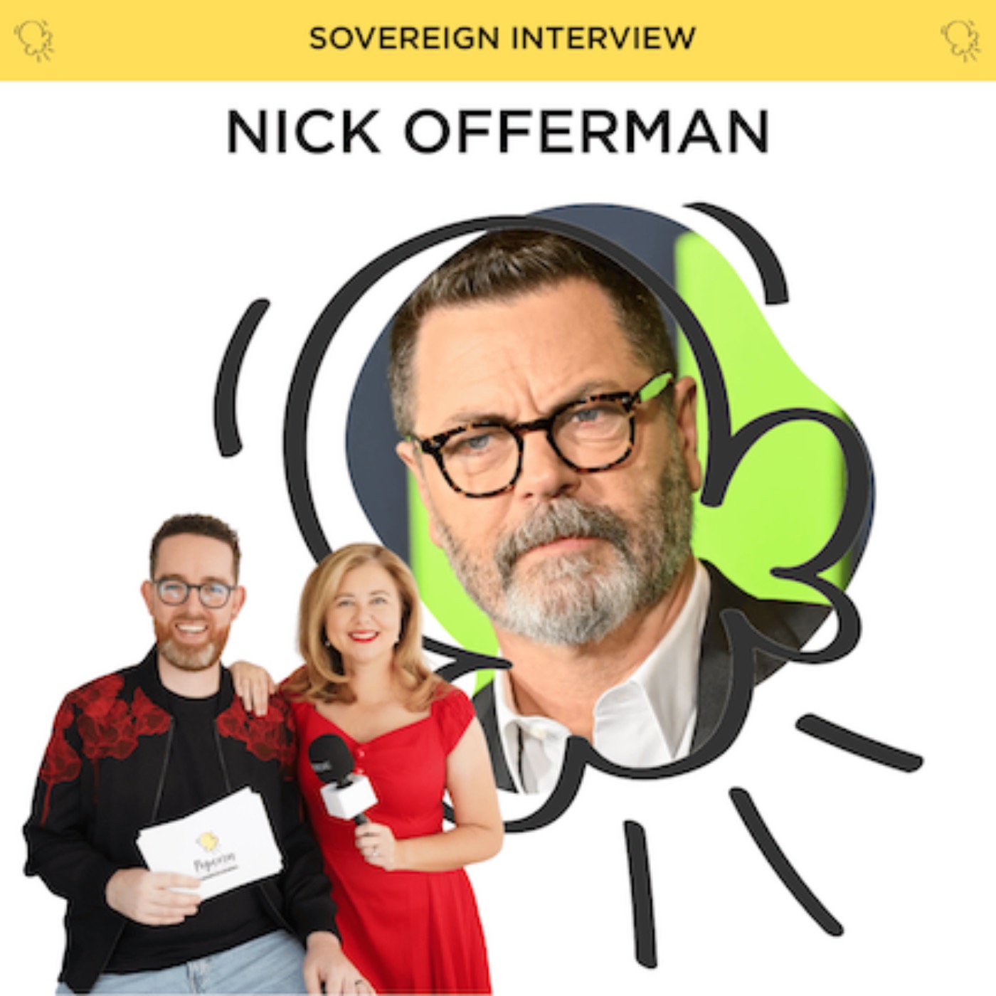 Nick Offerman on humour, extremism and the power of storytelling