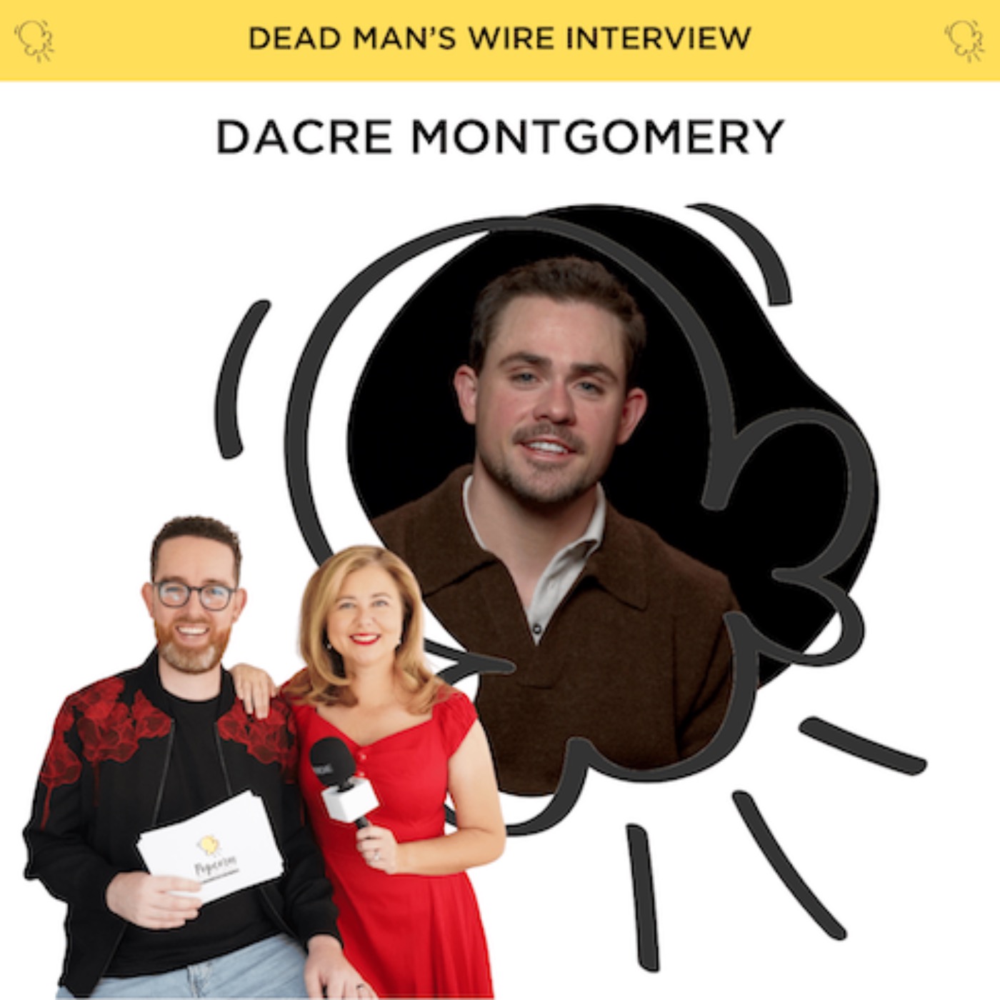 Dacre Montgomery interview (Dead Man's Wire)