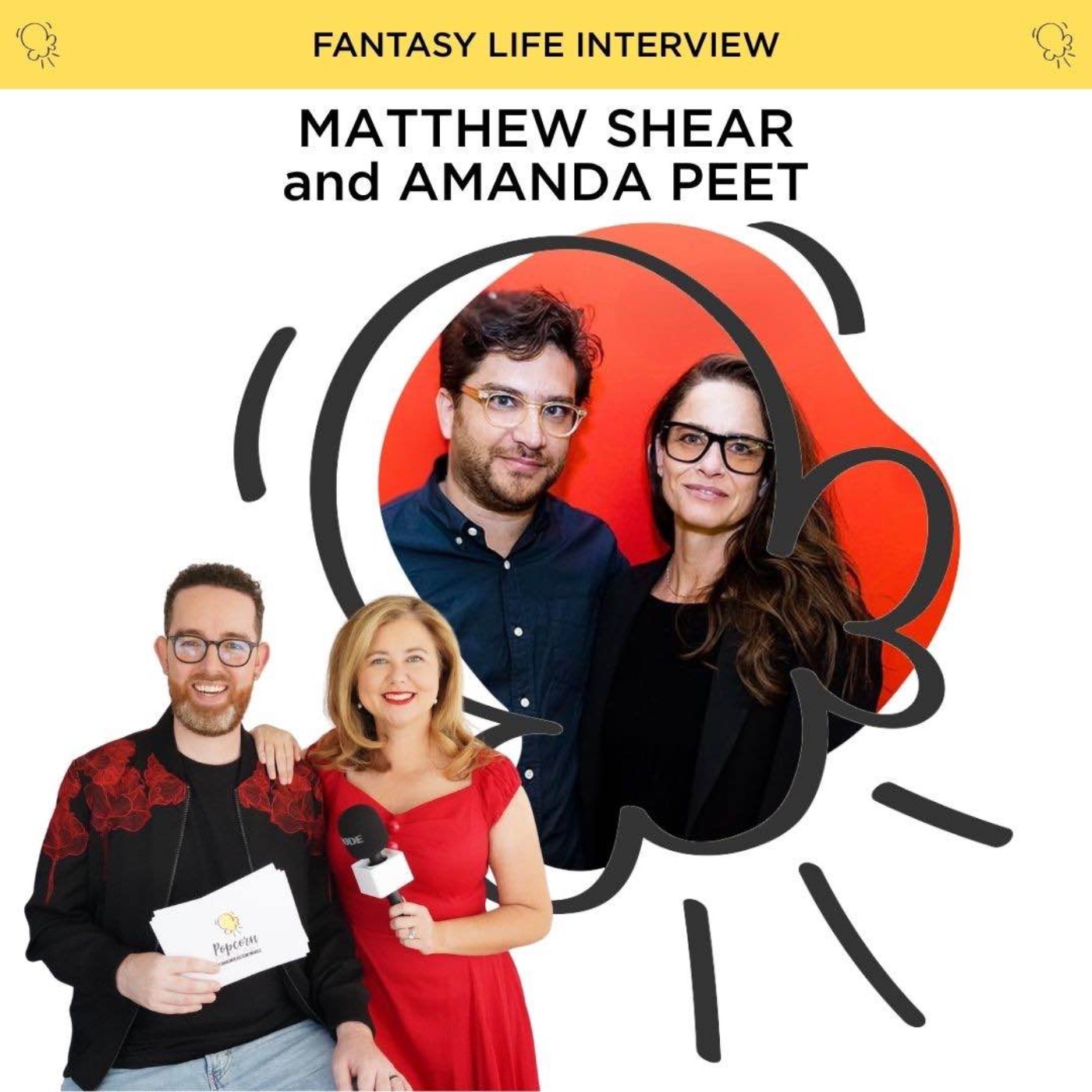 Amanda Peet, Matthew Shear: Fantasy Life and grown-up rom-coms