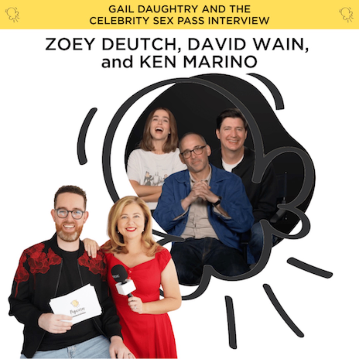 Zoe Deutch, David Wain and Ken Marino on Gail Daughtry’s absurdist comedy and its hidden Australian characters? episode artwork