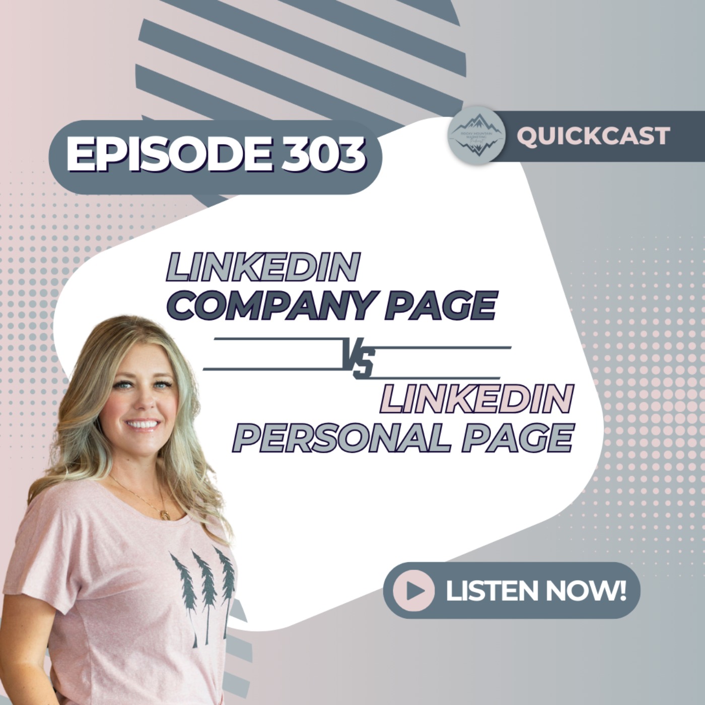 #LinkedIn #Company Page VS LinkedIn #Personal Page with Katie Brinkley