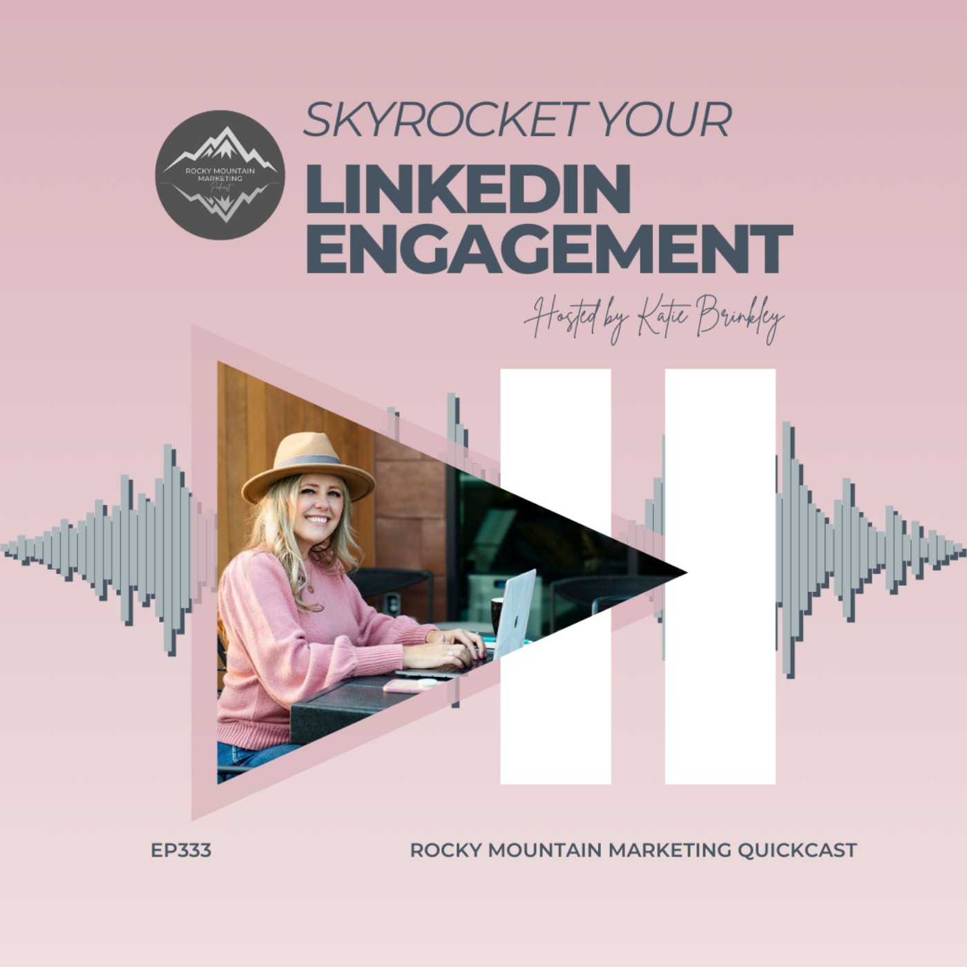 cover of episode How to Skyrocket Your LinkedIn Engagement with Katie Brinkley