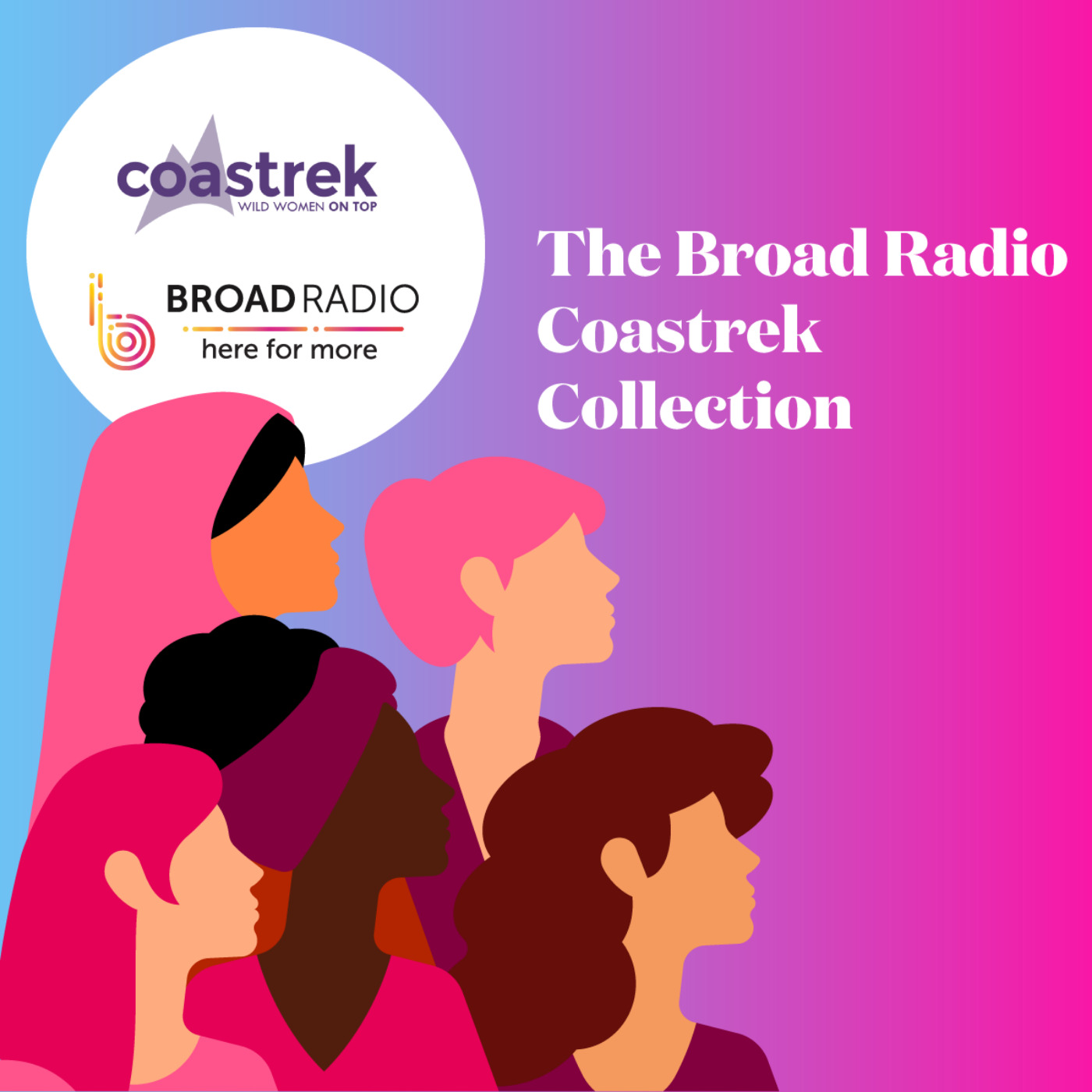 The Broad Radio Coastrek Collection Episode 4 - Kaz Cooke with Jo Stanley and Bianca Chatfield.