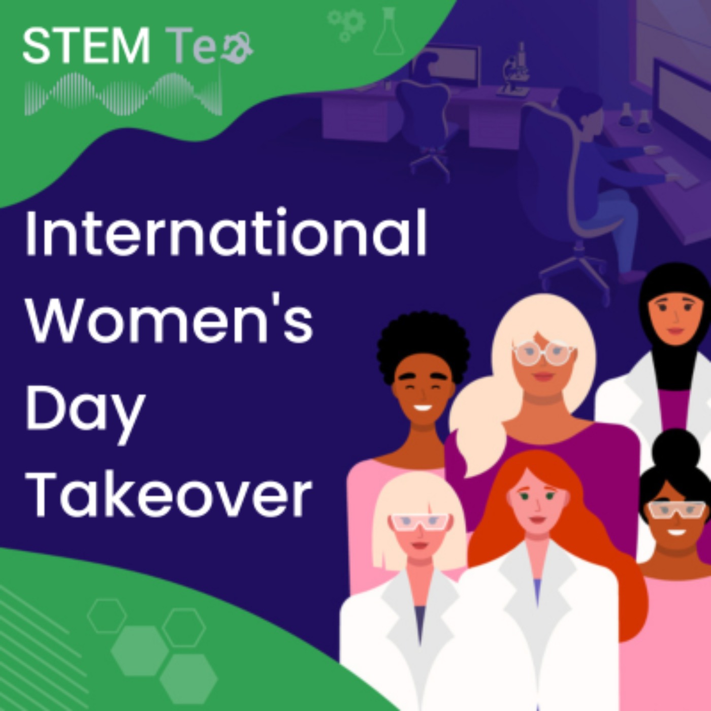 cover art for STEM Tea | Women in STEM