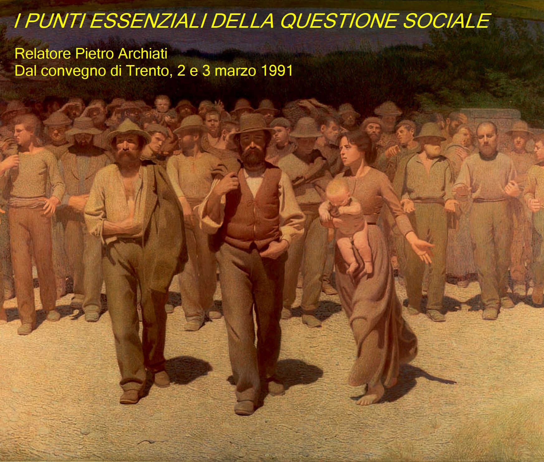 cover art for 01J - I punti essenziali della questione sociale