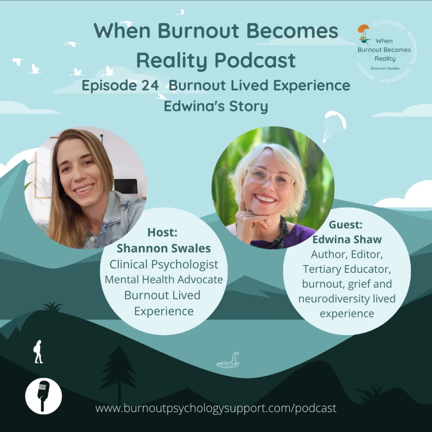 cover art for Burnout to Recovery Experience: Author, Editor, Teacher, and Mother