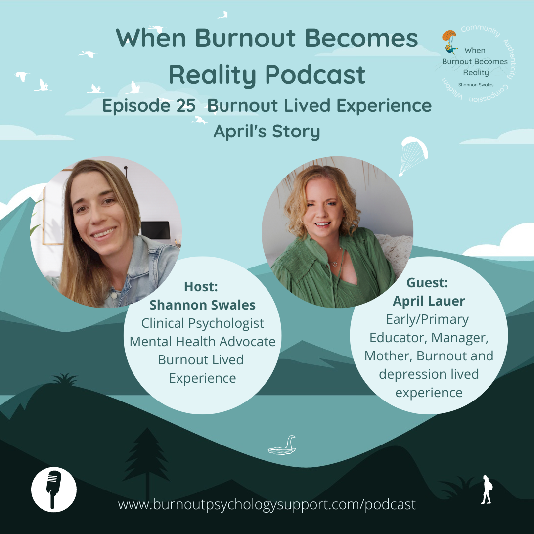 cover art for Burnout to Recovery Experience: Educator, Manager, and Mother Part 1