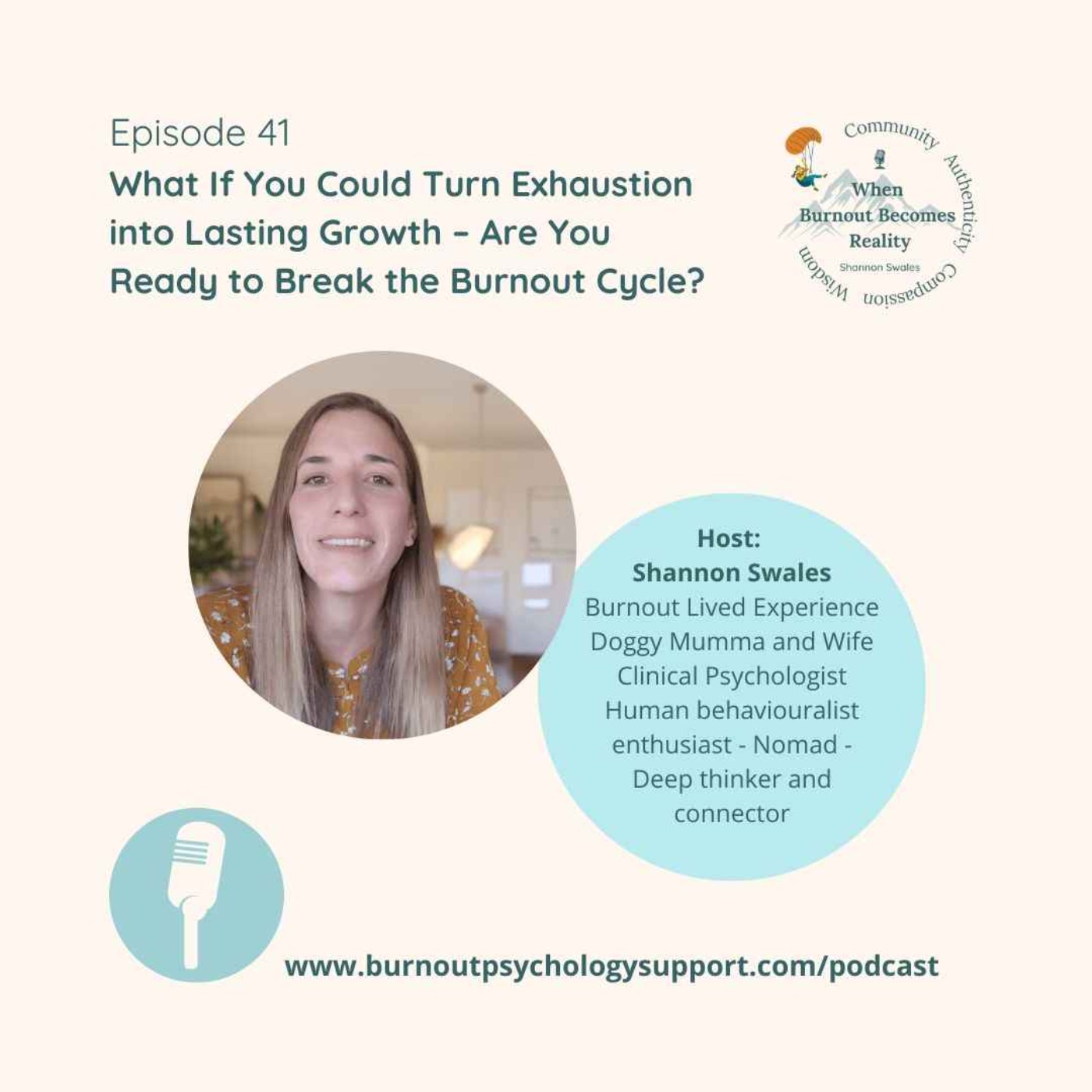 What If You Could Turn Exhaustion into Lasting Growth – Are You Ready to Break the Burnout Cycle? episode artwork