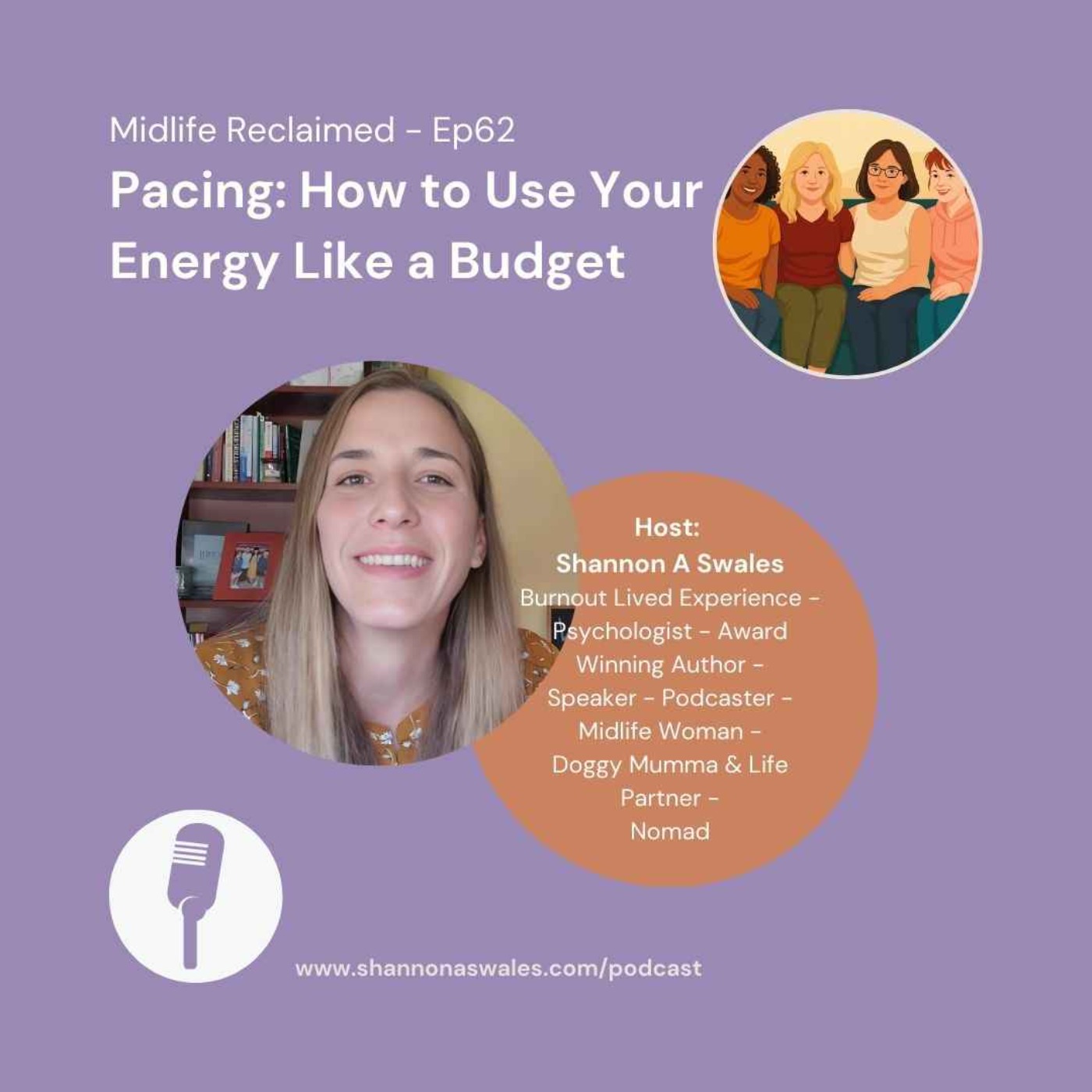 Pacing: How to Use Your Energy Like a Budget to Prevent Midlife Burnout episode artwork