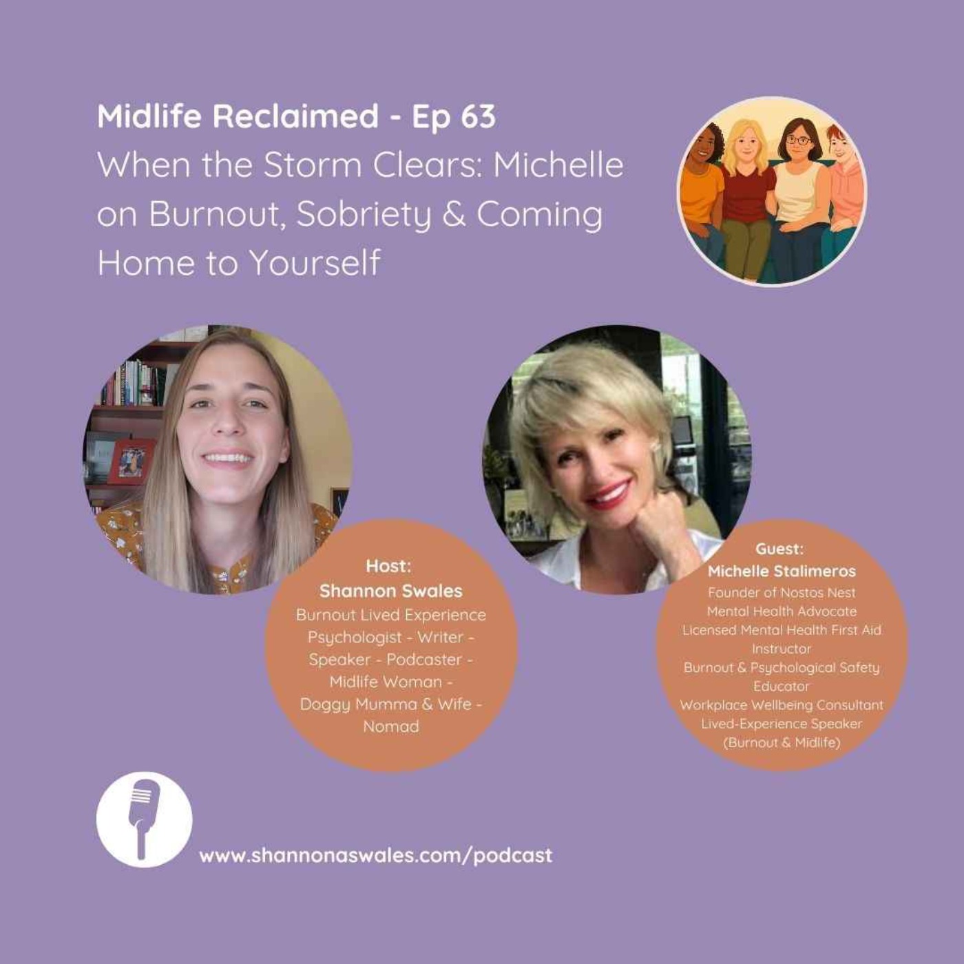 Midlife Reclaimed: A Podcast for Women Over 40 Navigating Midlife Burnout