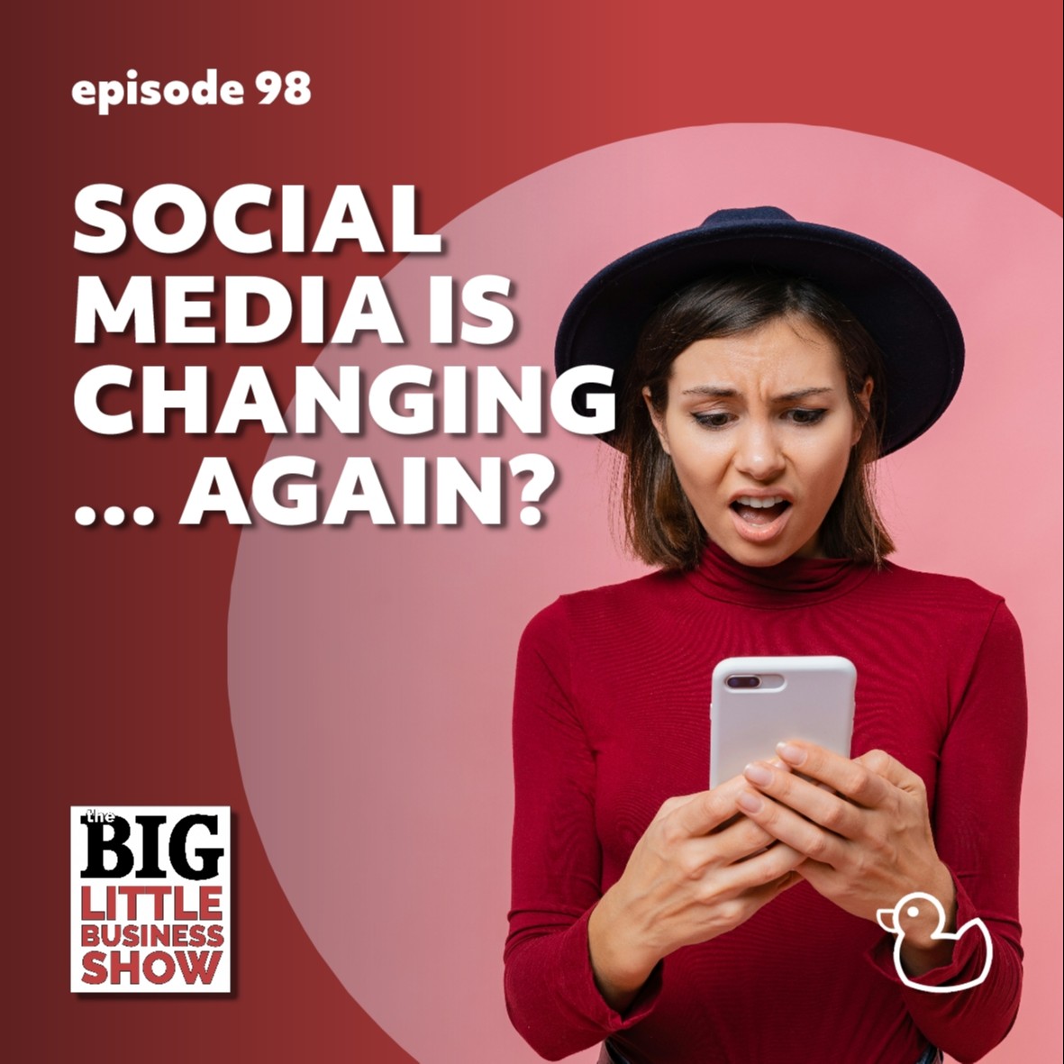 cover art for Social media is changing ... again?