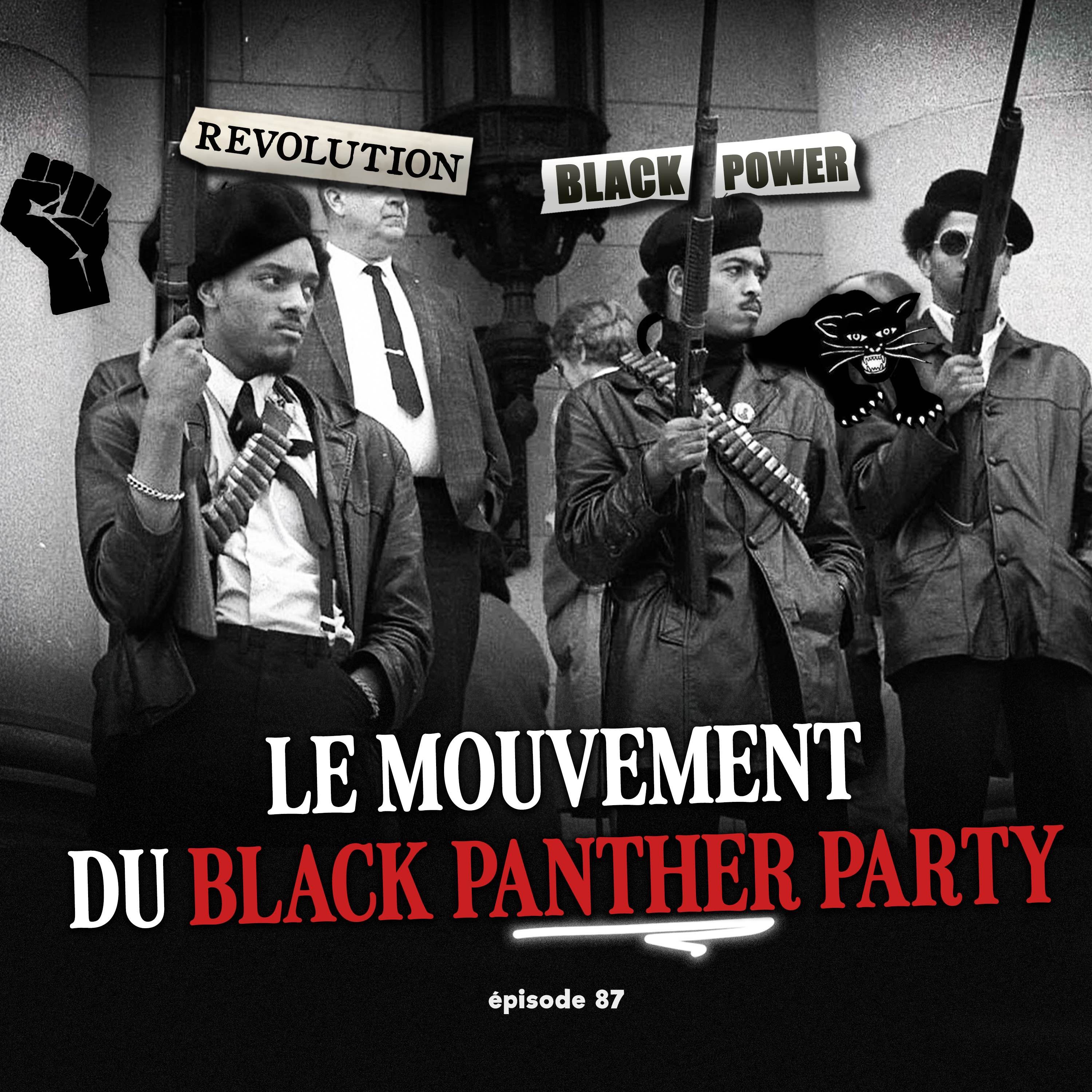 #87 - Le Black Panther Party : le POUVOIR au PEUPLE !