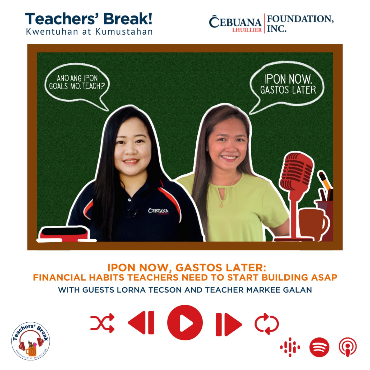 cover art for EPISODE 7: IPON NOW, GASTOS LATER: FINANCIAL HABITS TEACHERS NEED TO START BUILDING ASAP