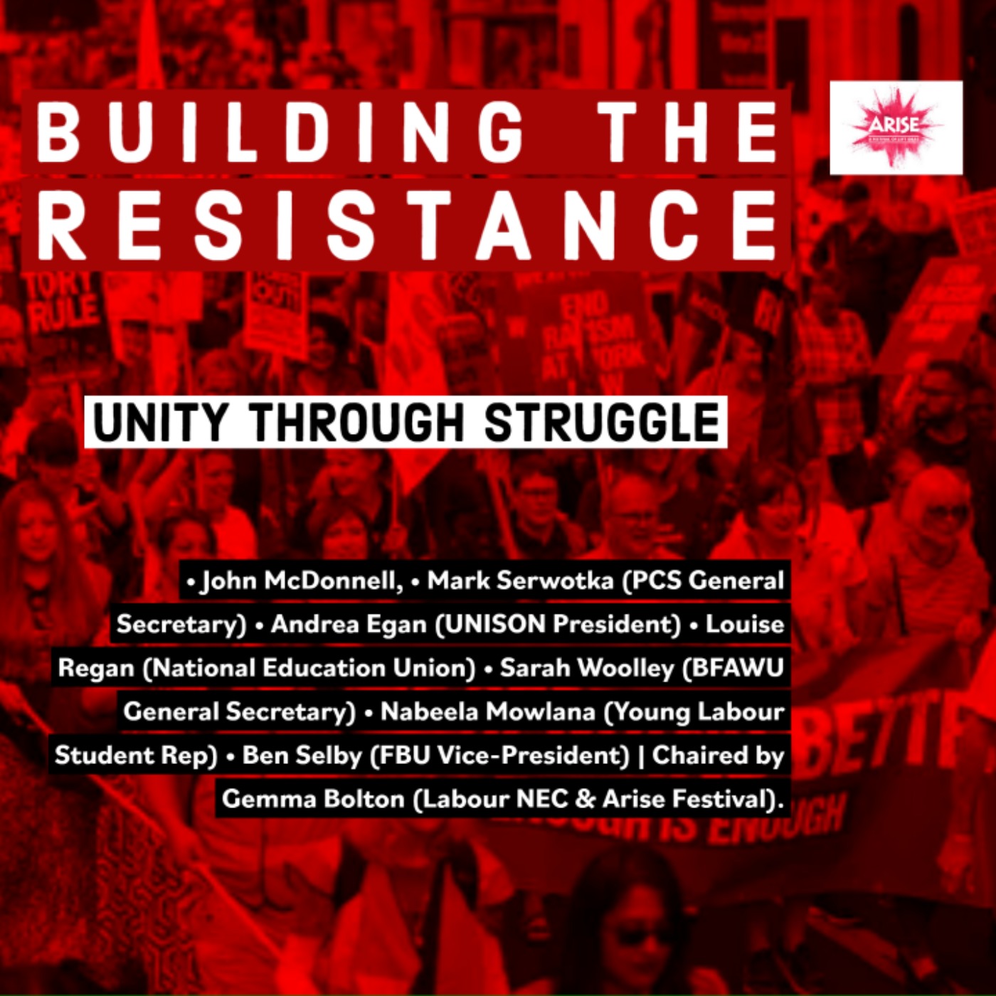 Arise: A Festival of Left Ideas