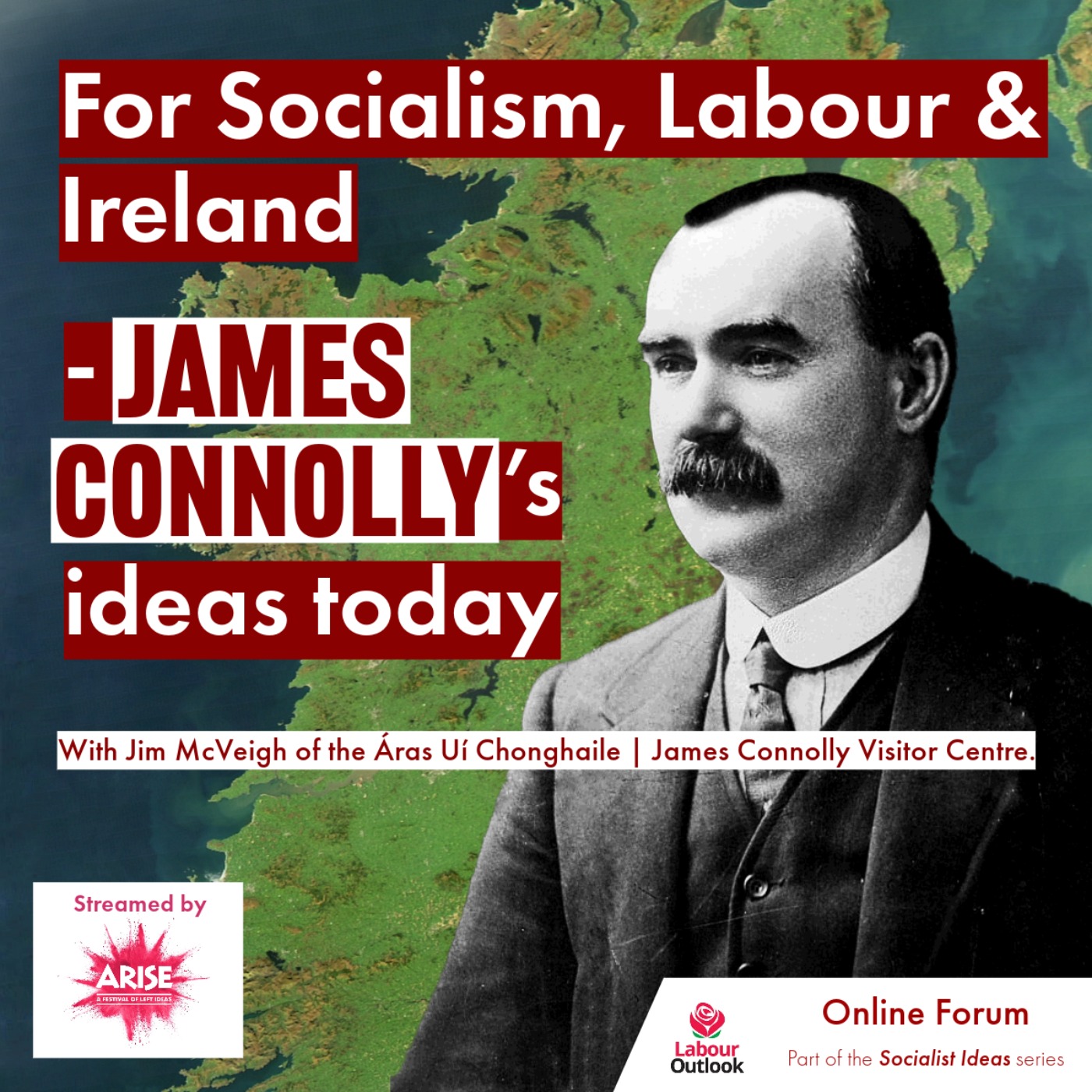 cover art for For Socialism, Labour & Ireland - James Connolly's ideas today