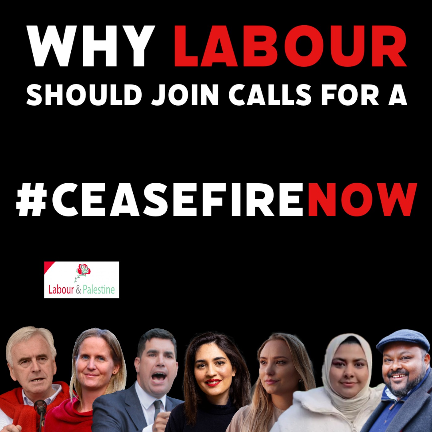 cover art for Why Labour should join calls for a #CeasefireNow 