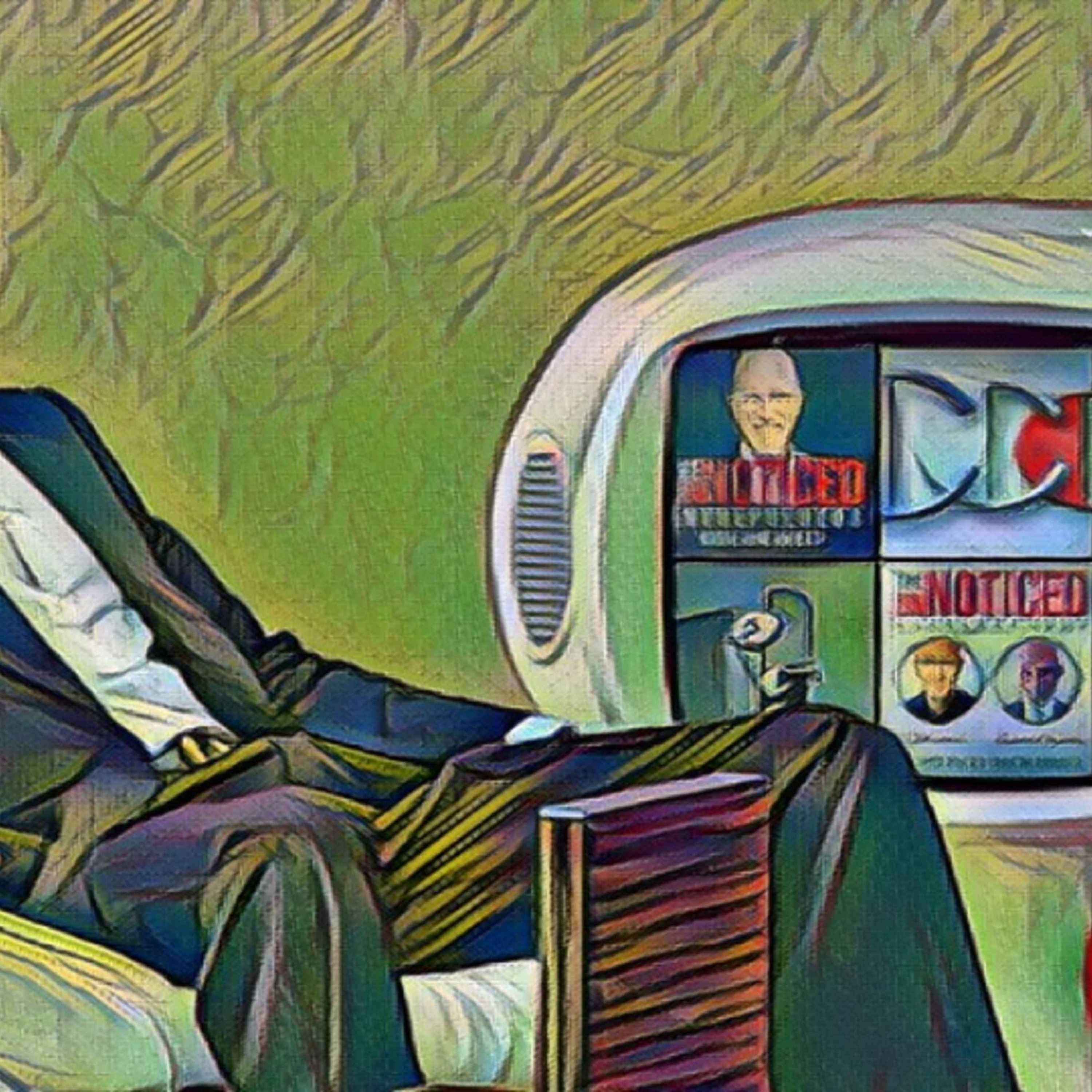 The UnNoticed Entrepreneur podcast with host Jim James. Silk suits and spats CEO Richard Blank episode artwork