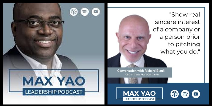 Podcast guest appearances. Richard Blank Costa Rica\'s Call Center