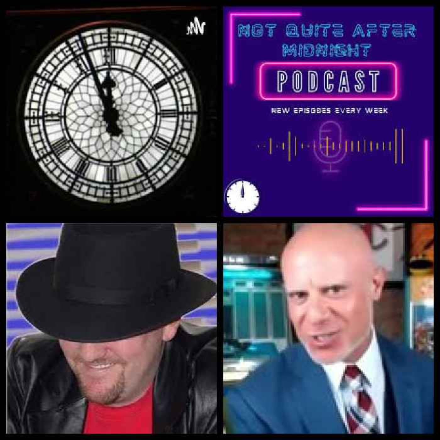 Not Quite After Midnight Podcast interview with Richard Blank. CEO call center Costa Rica. episode artwork