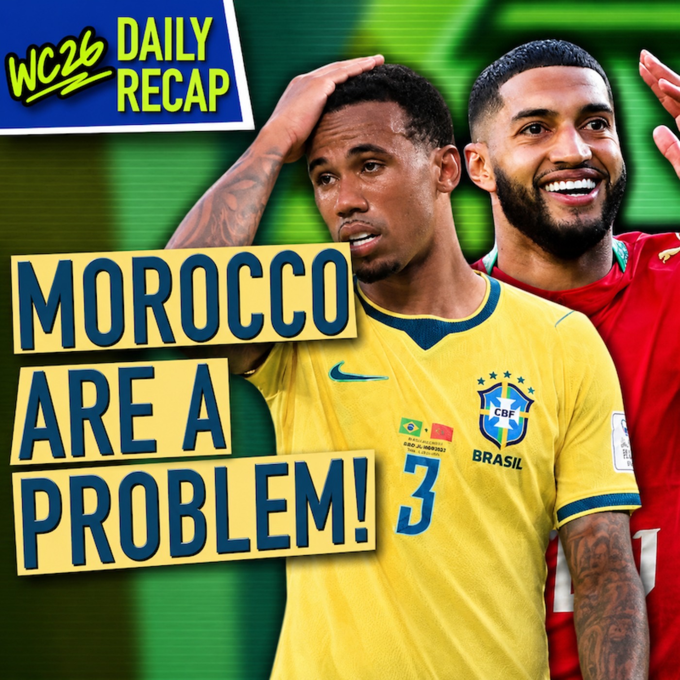 World Cup Daily Recap Day 3:  Brazil look SLOPPY vs Morocco, Aussies RISE (Rabona TV)