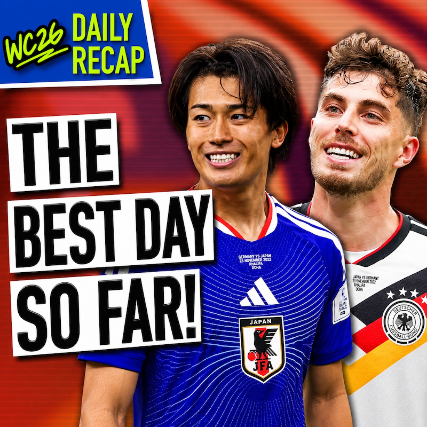 Day 4 Insanity:  Germany 7-1 re-run & Japan's BIG Comeback (Rabona TV) episode artwork